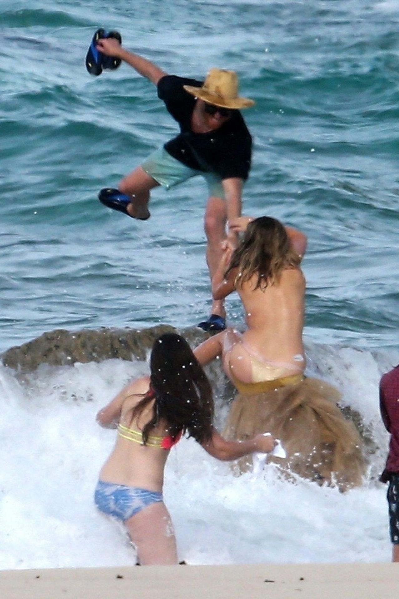 Kate Upton na fotení.