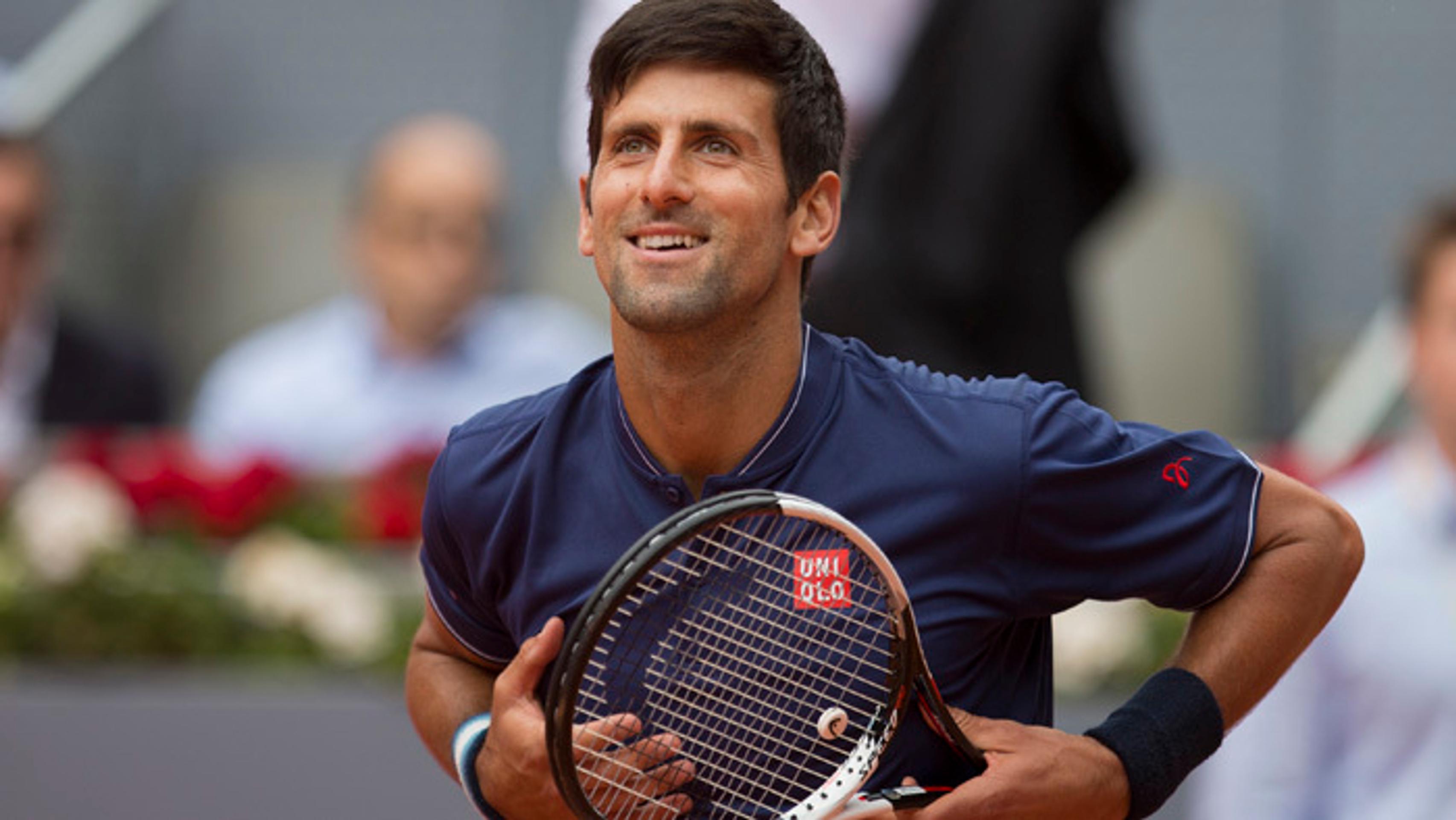 Srbský tenista Novak Djokovič.