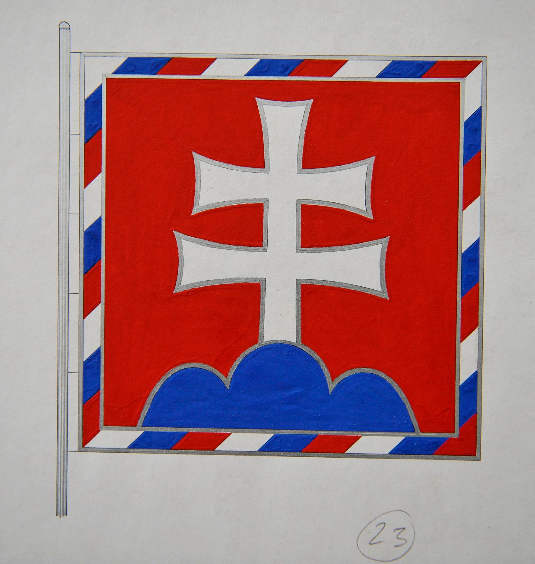 Prezidentská štandarda.