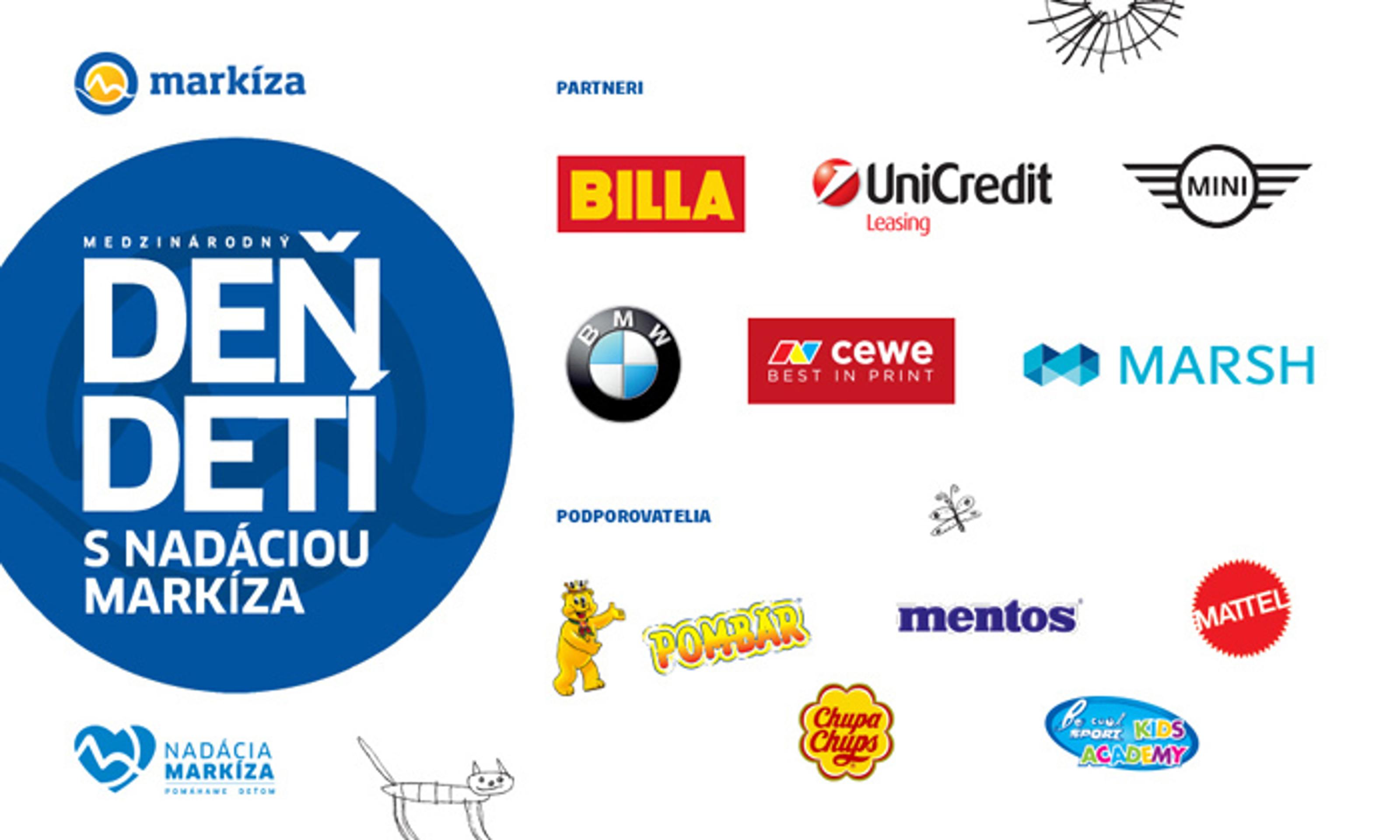 Partneri MDD v TV Markíza.