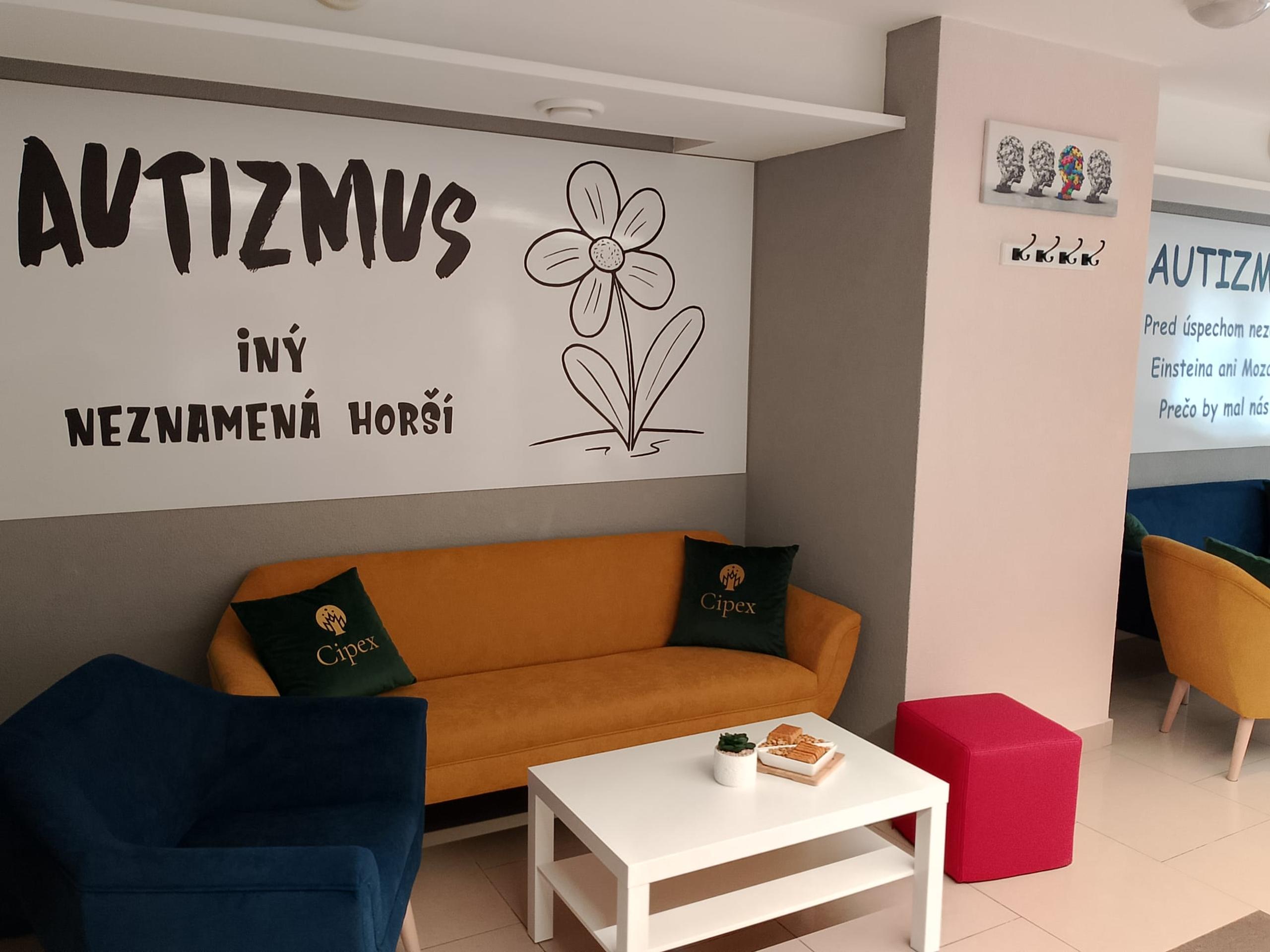 Klub s kaviarňou LaurAutistiCaffe v Prešove 