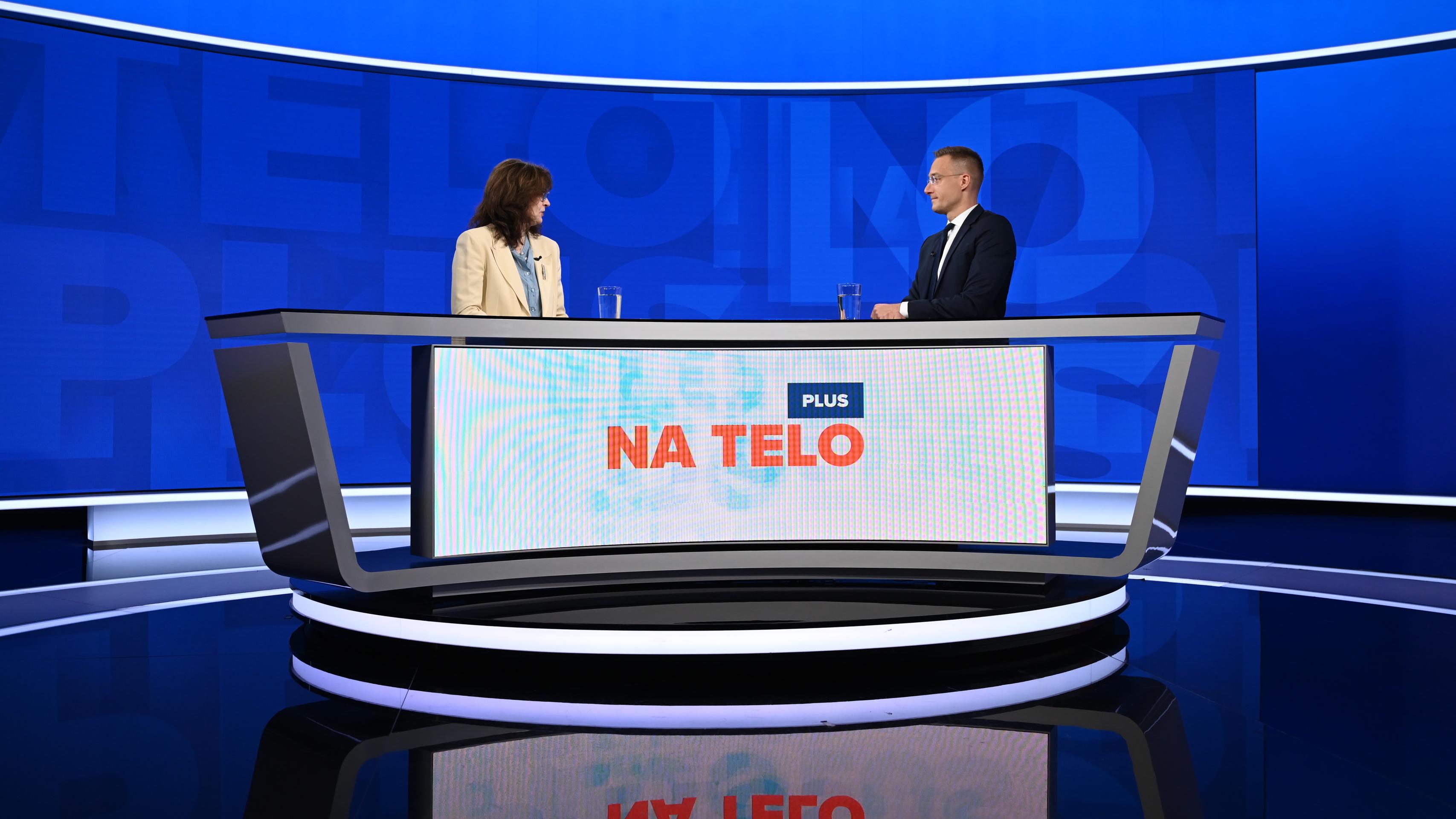 Na telo PLUS s Luciou Žitňanskou.