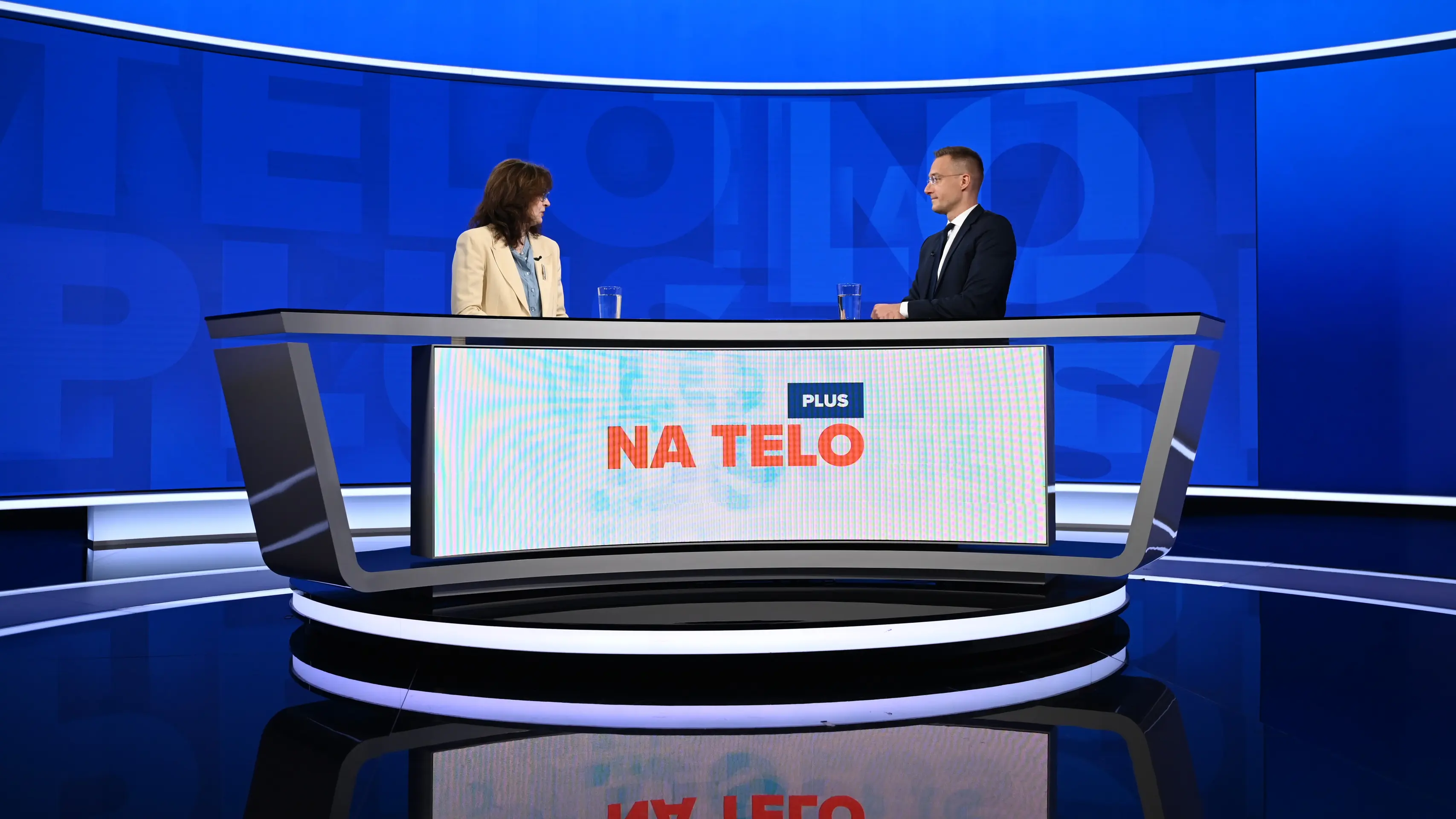 Na telo PLUS s Luciou Žitňanskou.