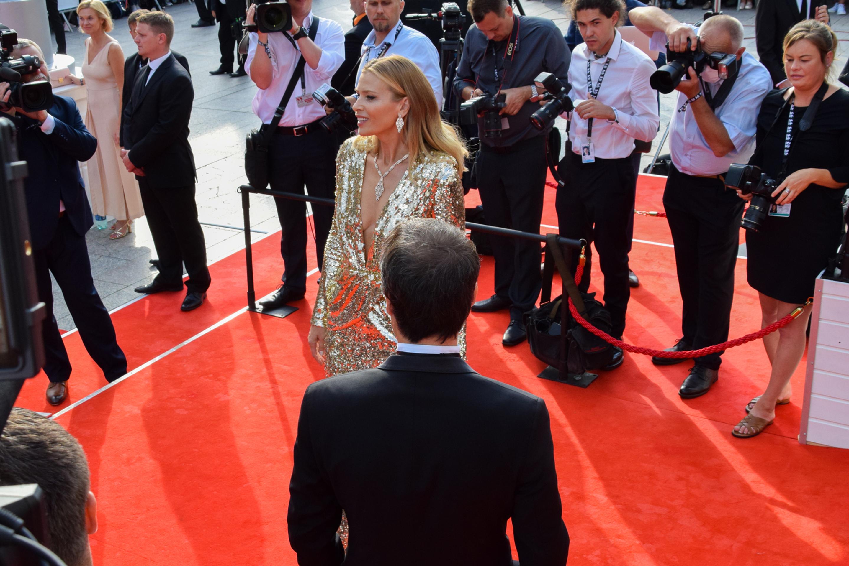 Daniela Peštová a Paľo Habera na 55. MFF KV