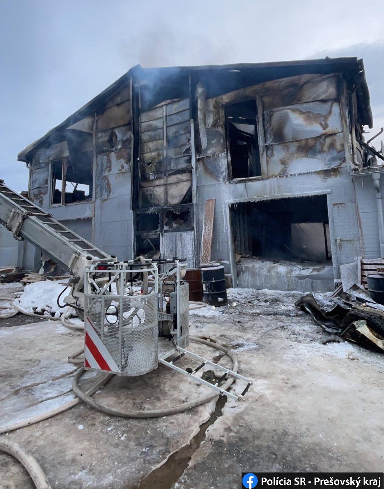 Požiar v Tatranskej Štrbe