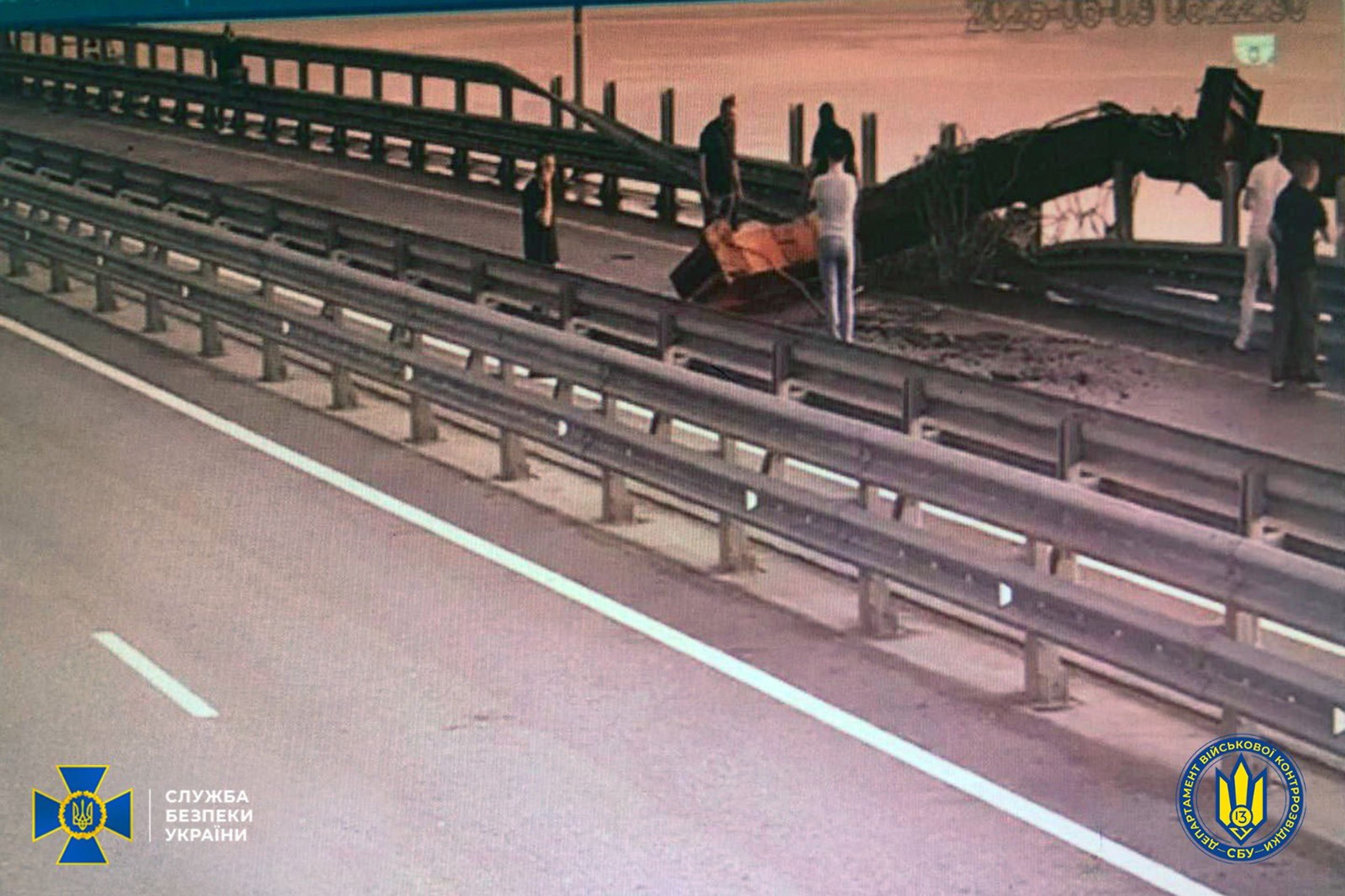 Výbuch Kerčského mosta