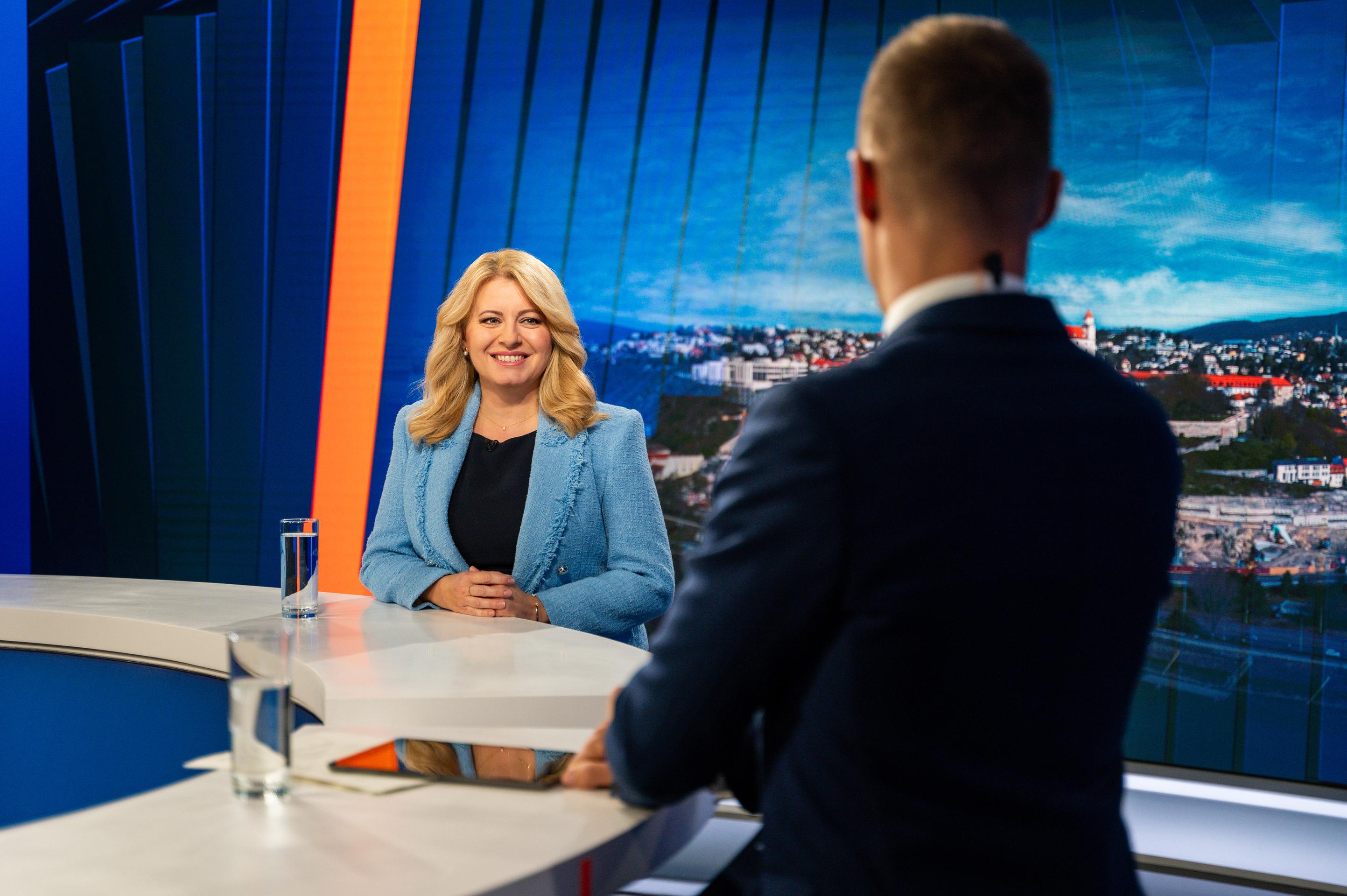 Prezidentka Zuzana Čaputová v Na telo
