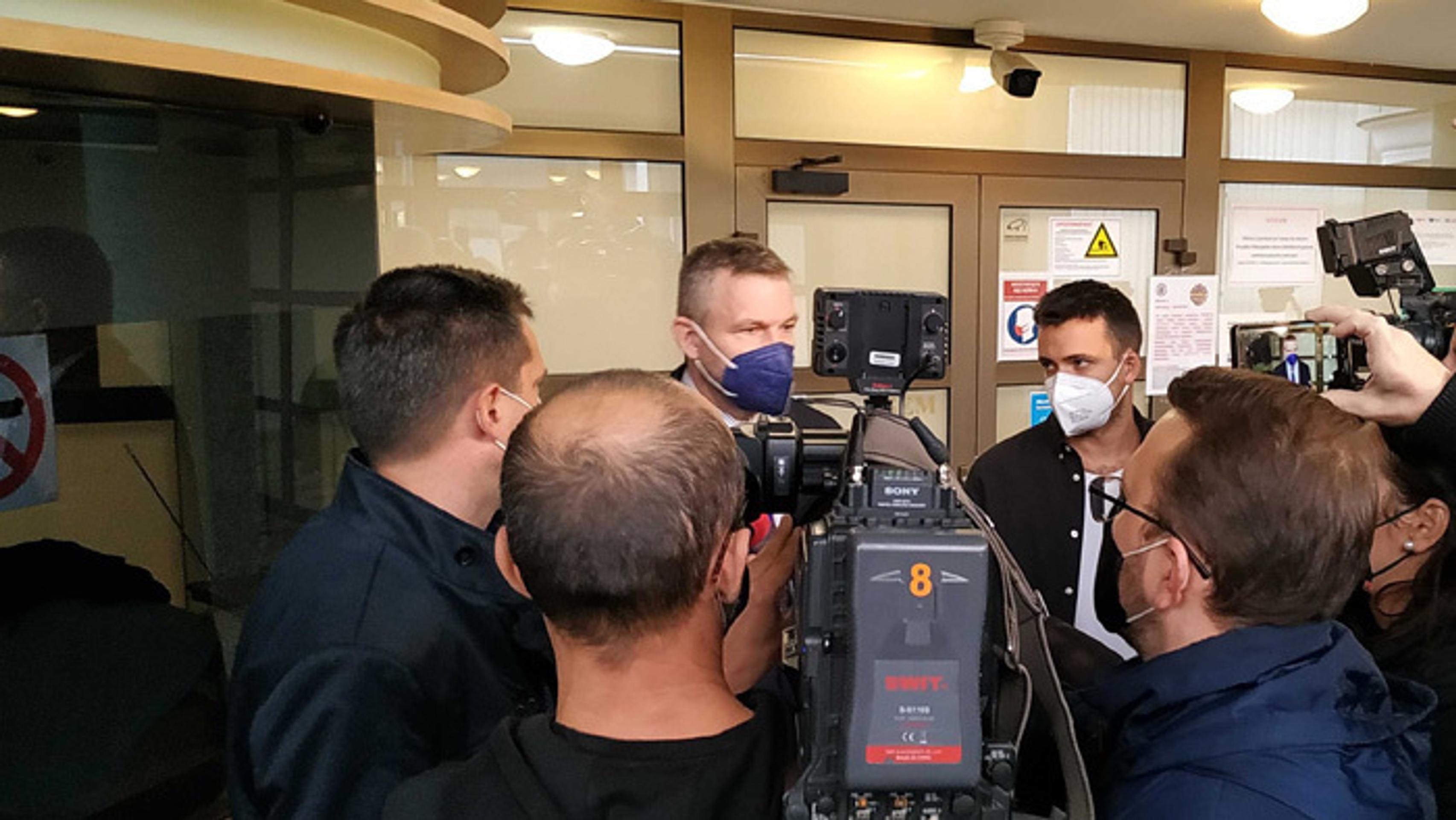 Peter Pellegrini po výsluchu na NAKA.