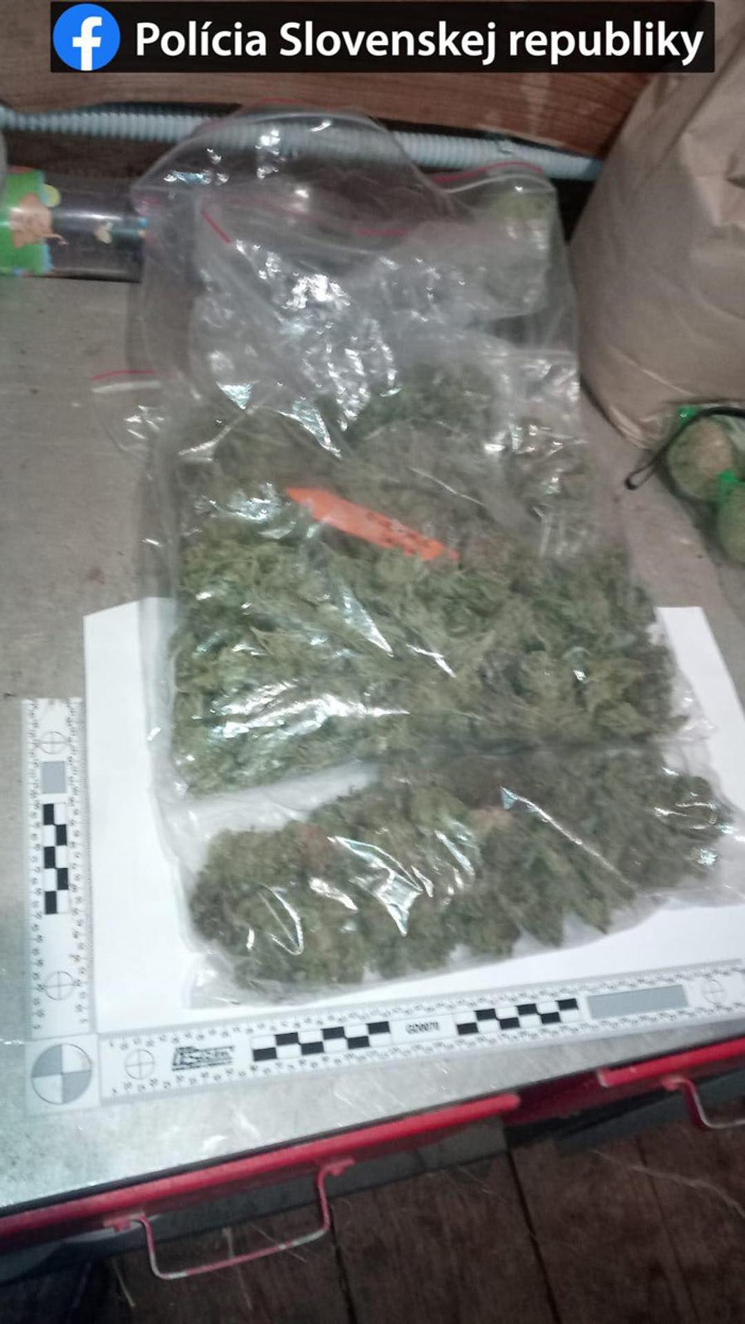 Zásah NAKA pre drogy.