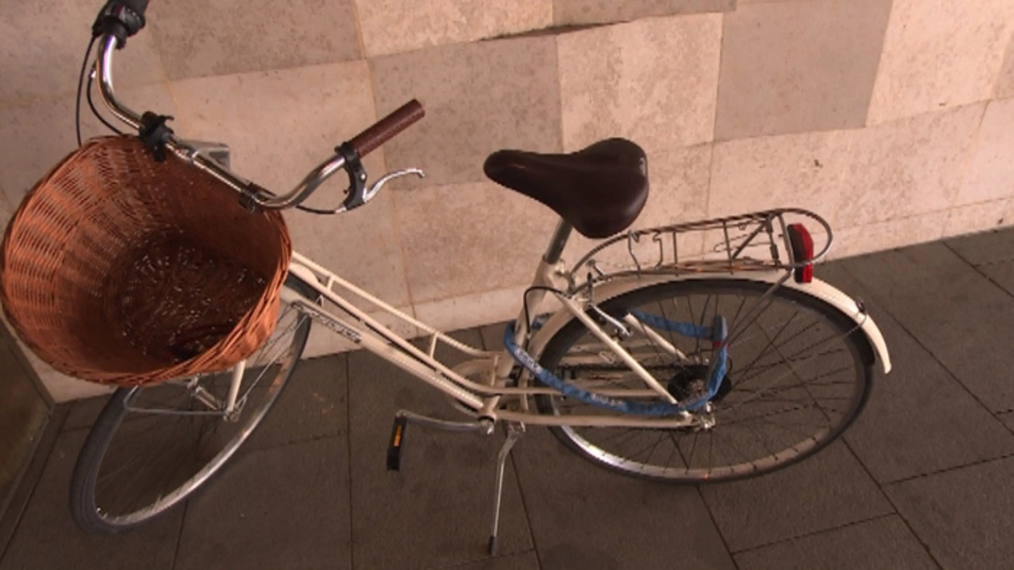 Bicykel podpredseníčky Lucie Nicholsonovej.