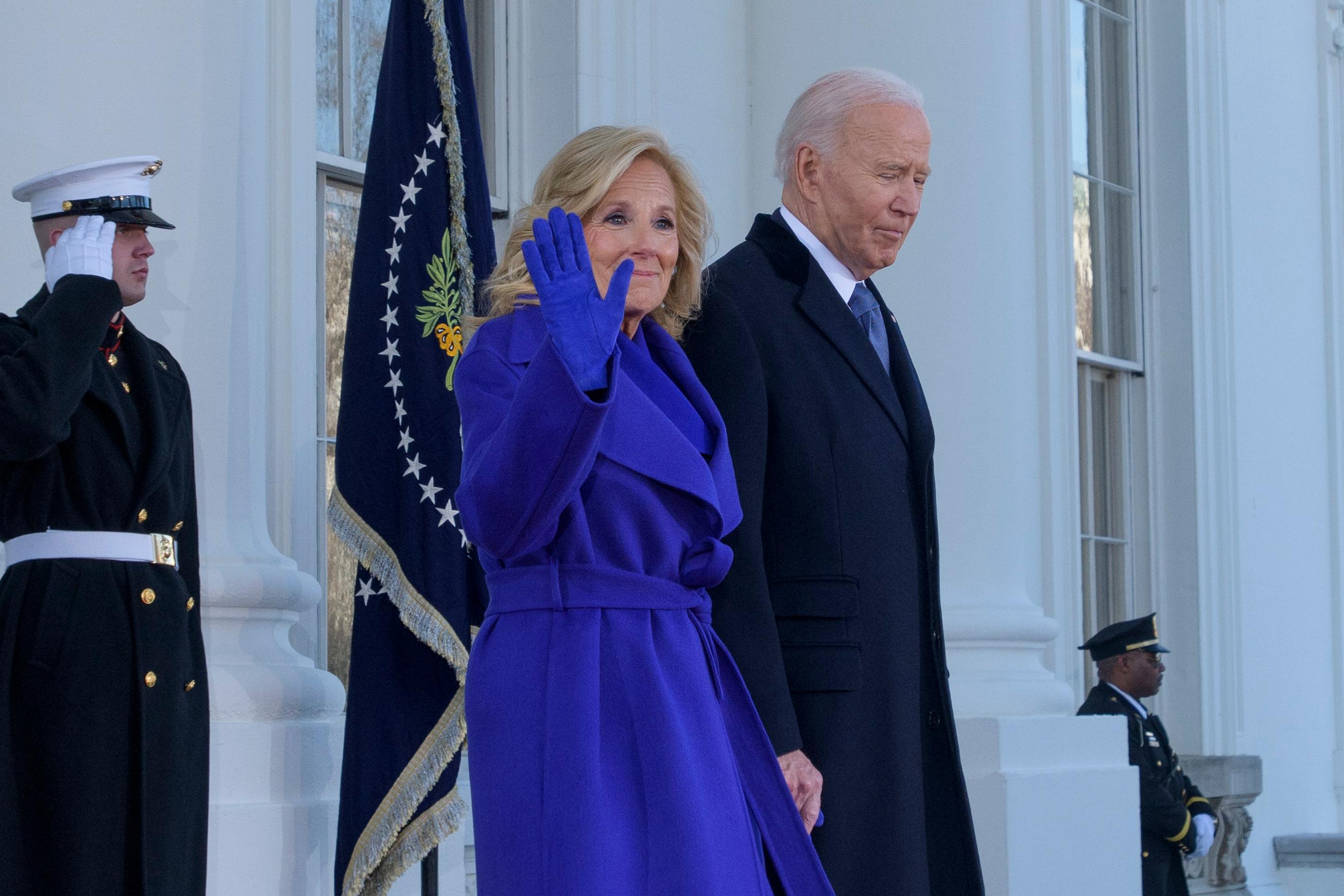 Jill Bidenová a Joe Biden