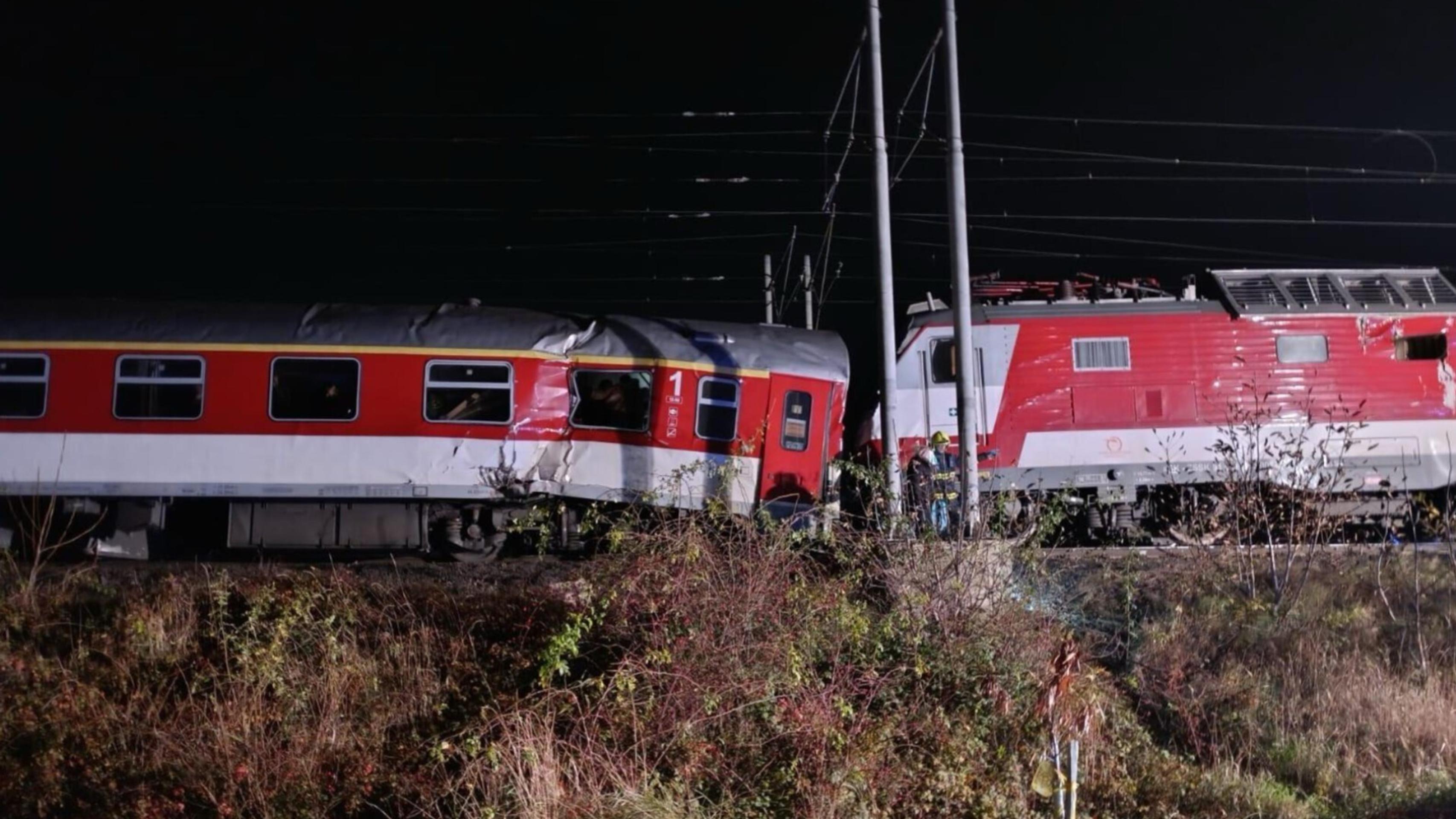 Zrážka vlakov pri Pezinku