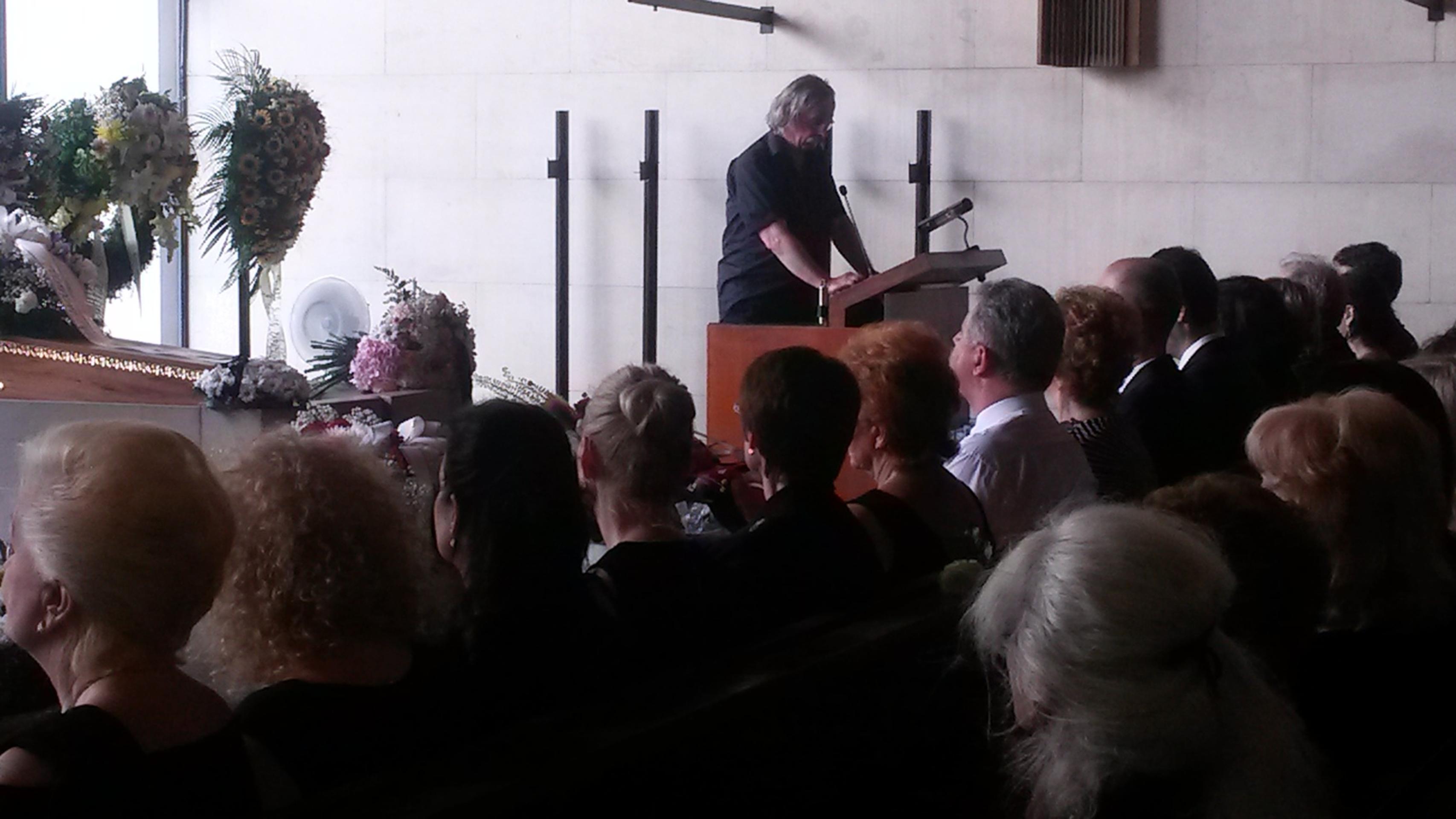 Štefan Kožka sa lúčil so slovami: "Pani Majda, budete chýbat."