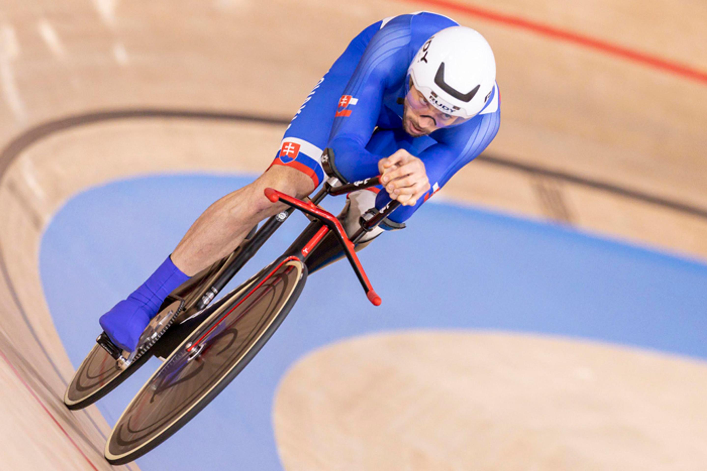 Jozef Metelka na stíhacích pretekoch na PH 2020.