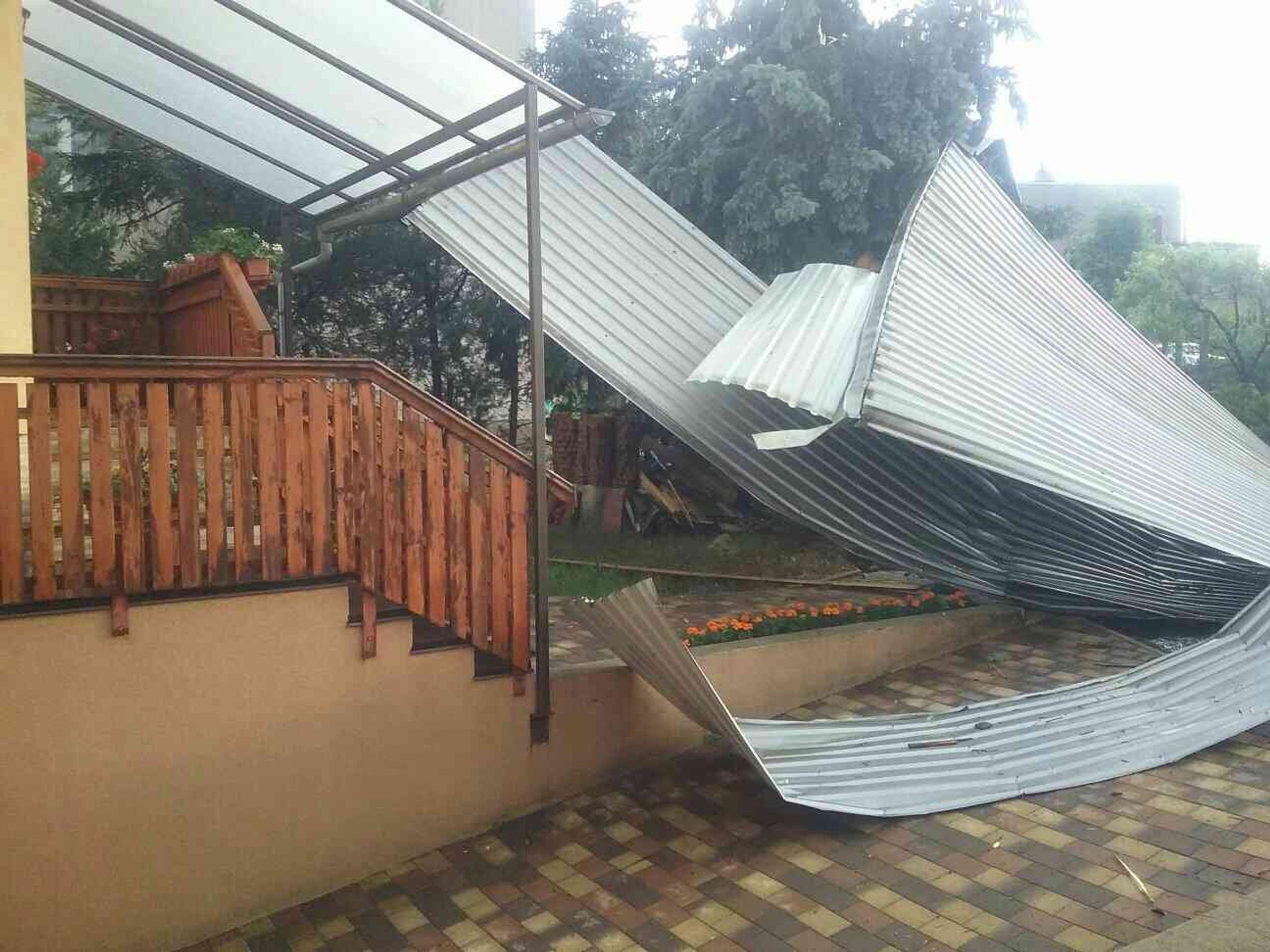 Smršť v Rimavskej Sobote.