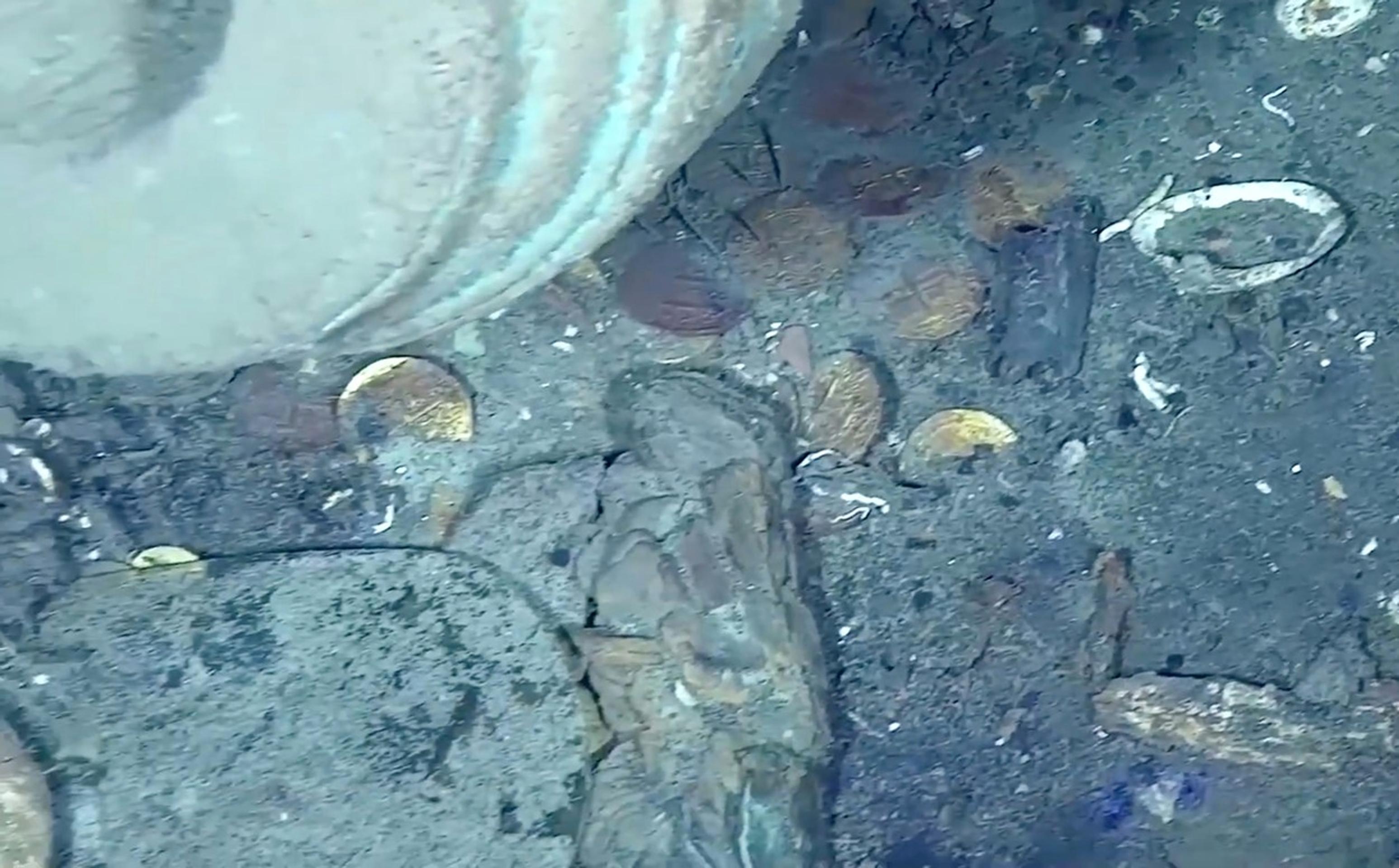 Vrak lode San José s pokladom.