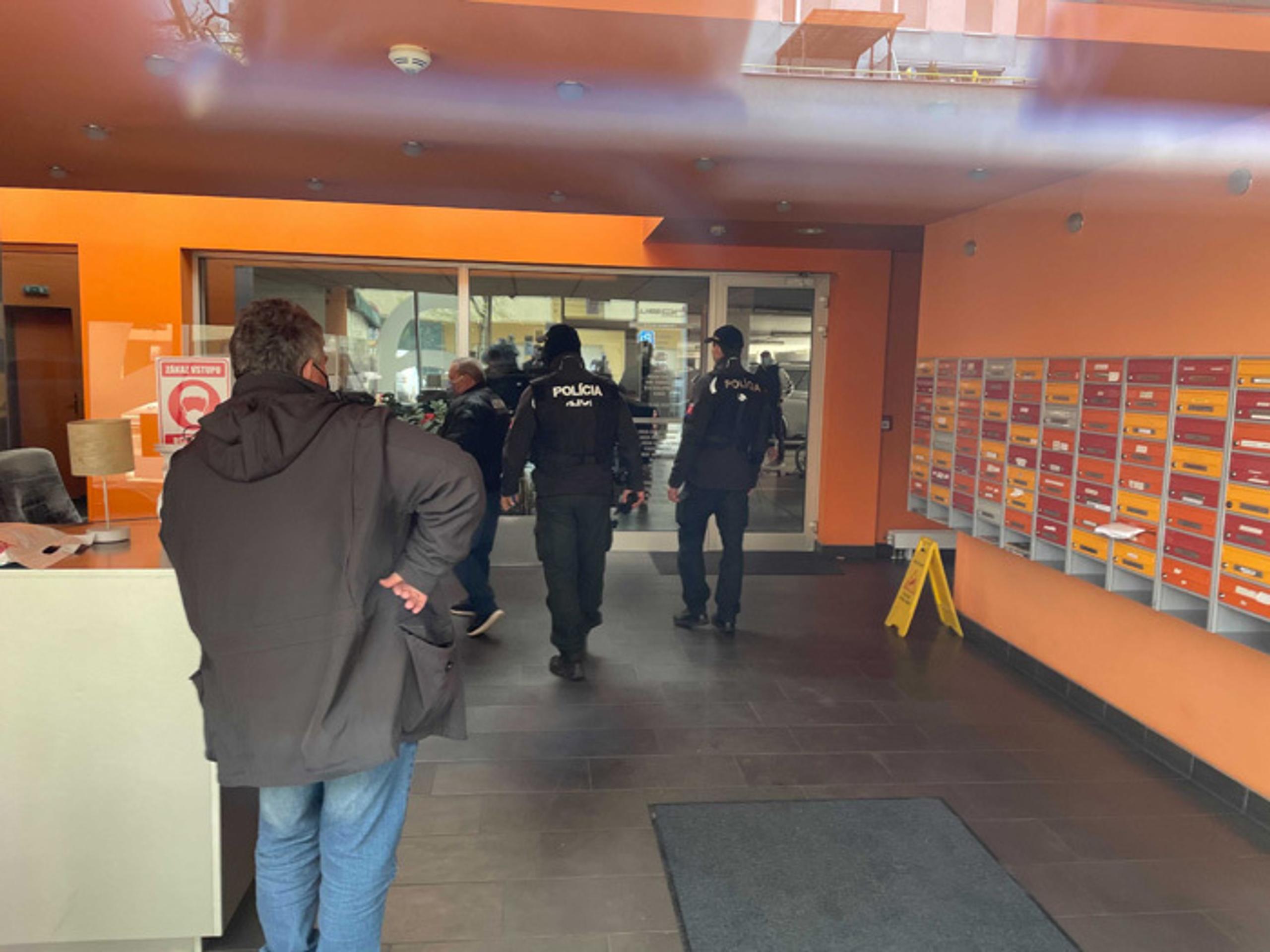 Štefan Harabin nepustil hliadku do bytu.