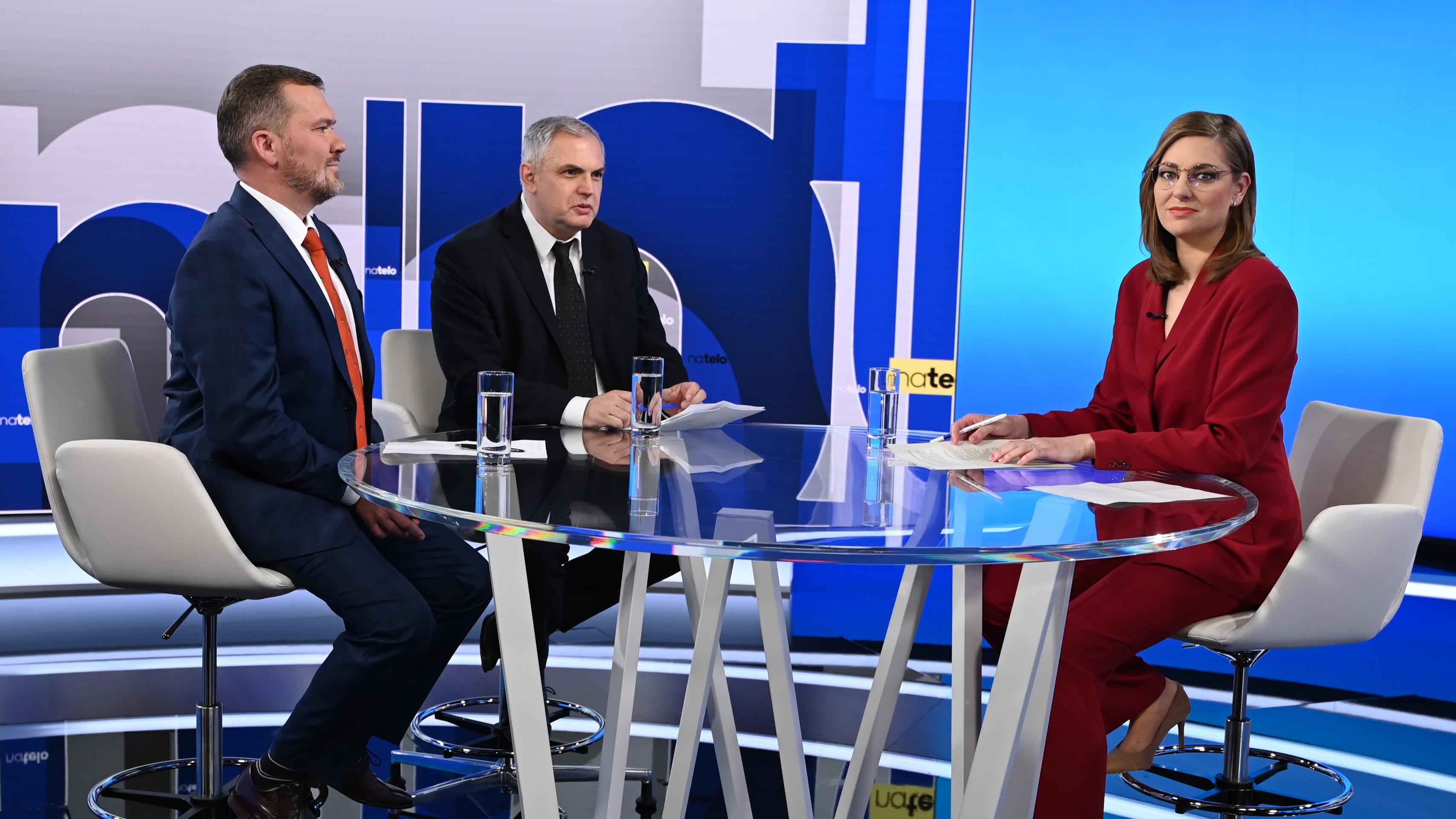 Hosťami relácie Na telo boli Roman Michelko a Viliam Karas