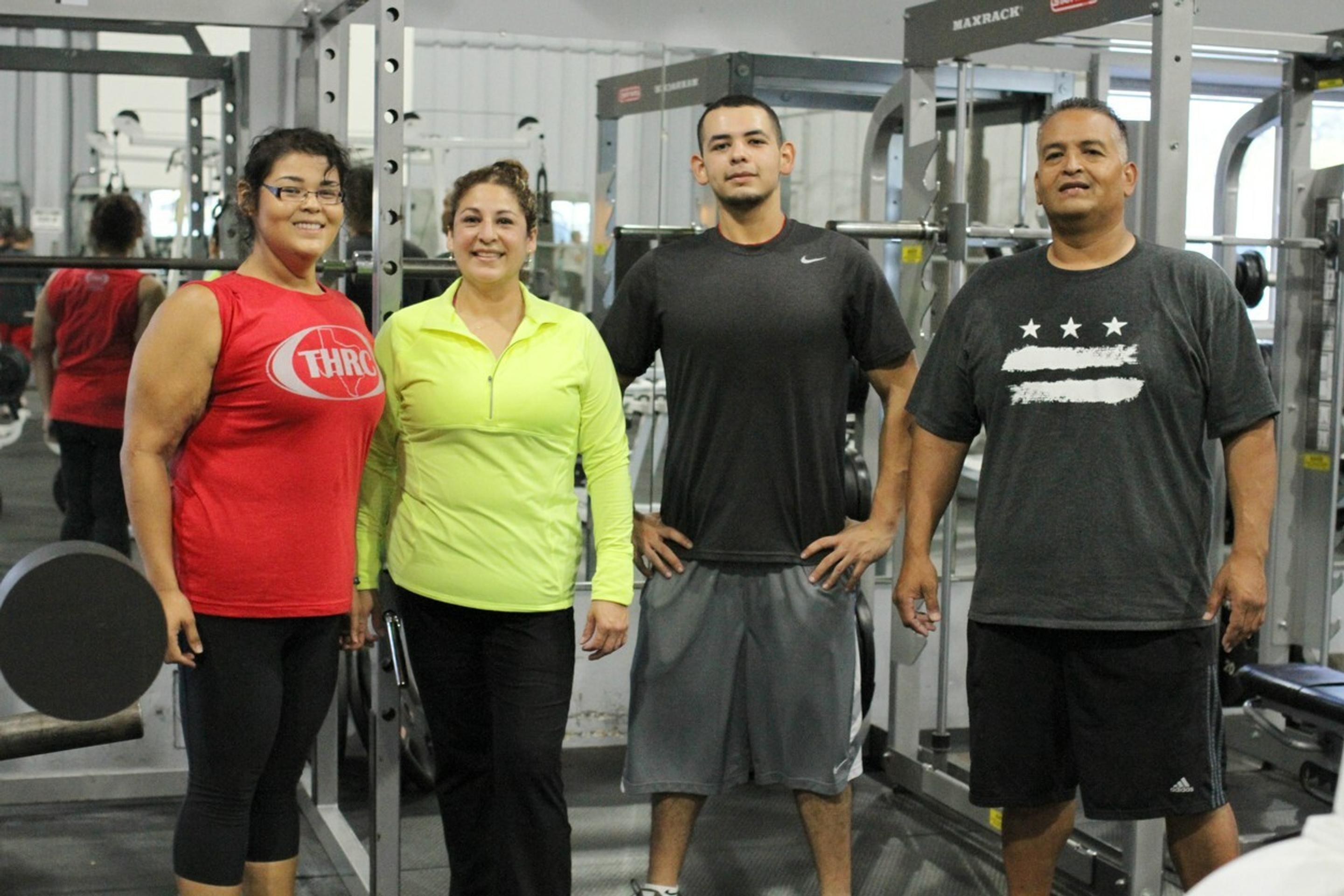 Chudne celá rodina. 