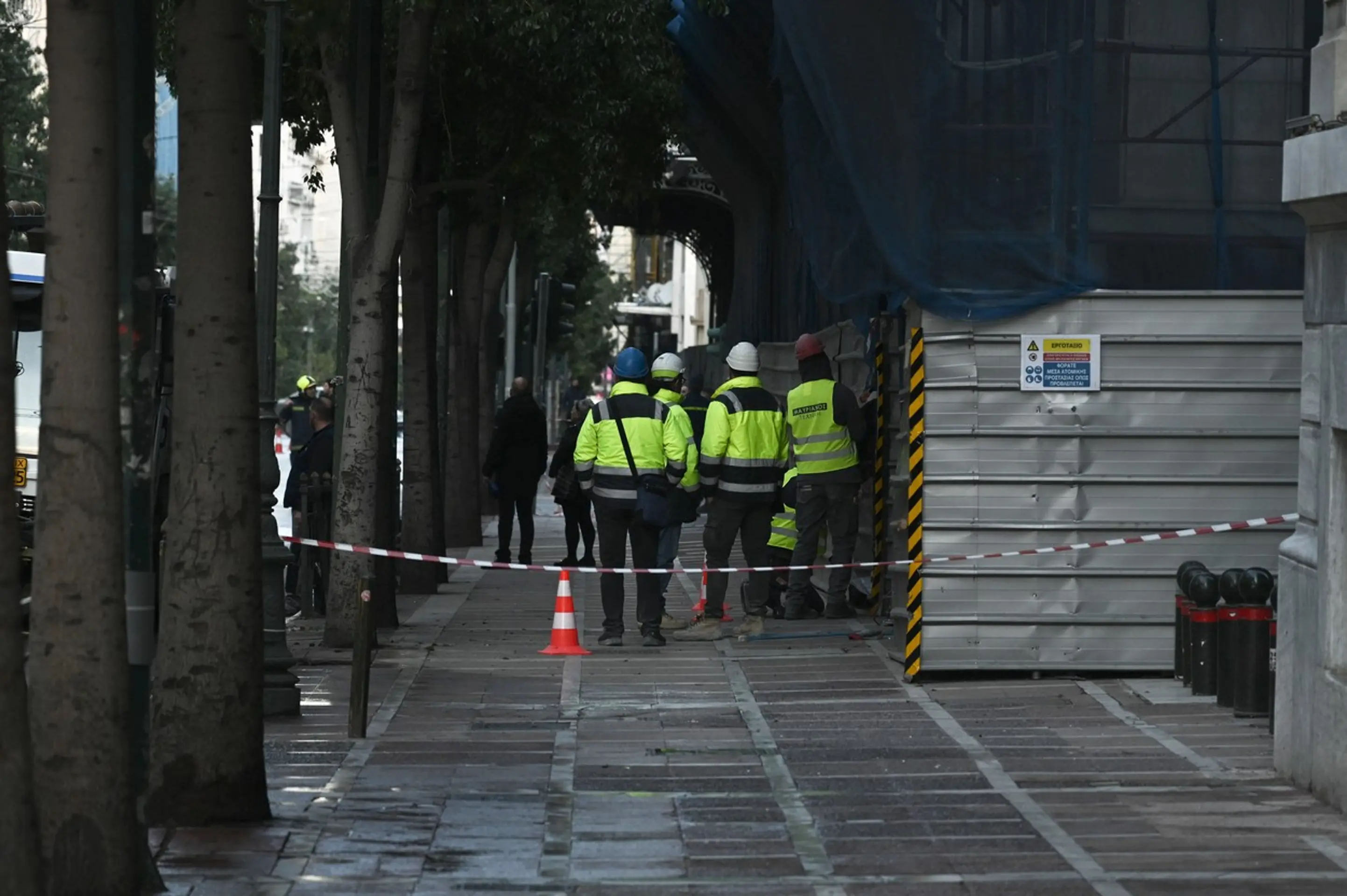V centre Atén explodovala bomba. 