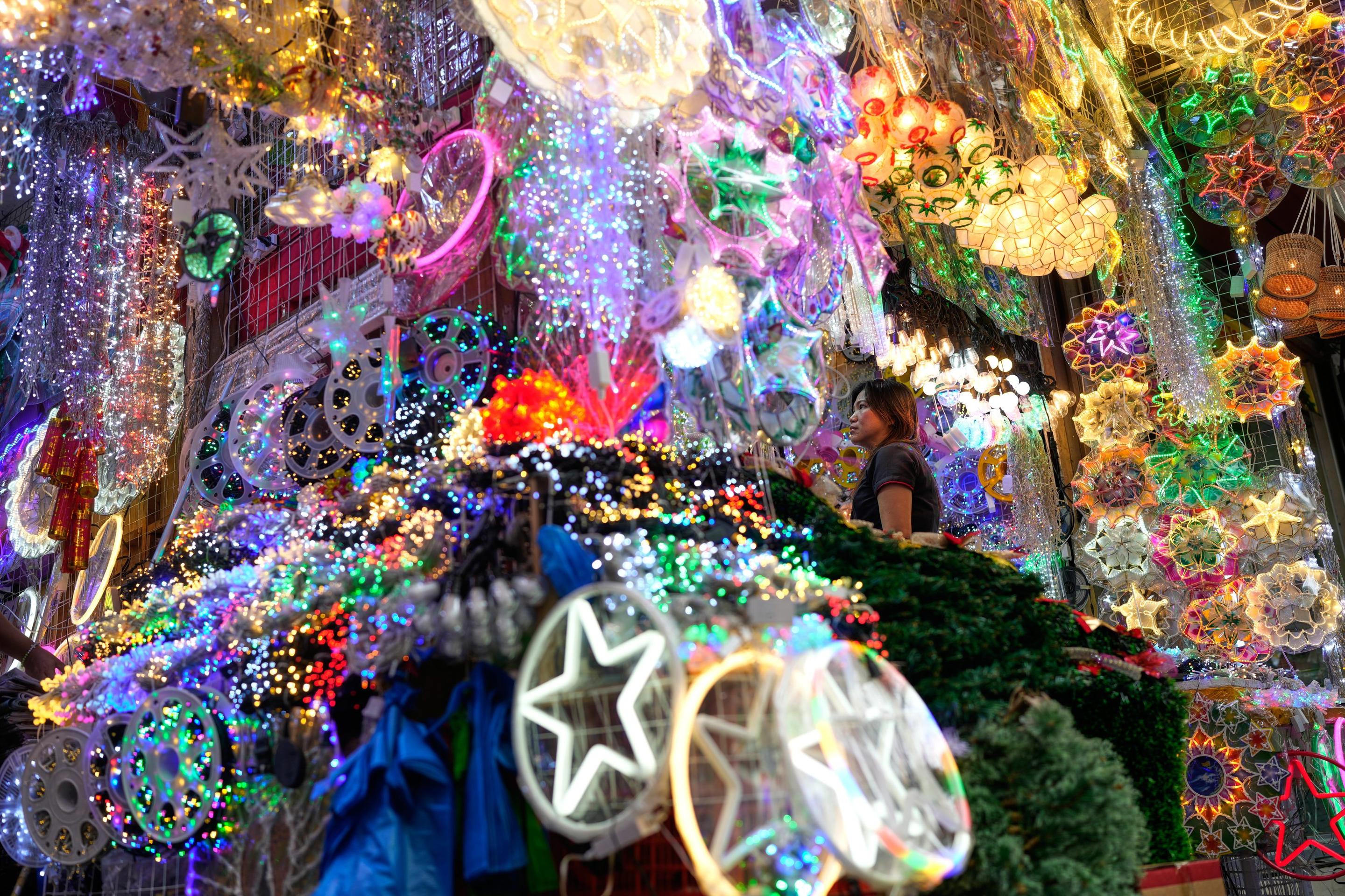 Vianočná výzdoba na Filipínach.