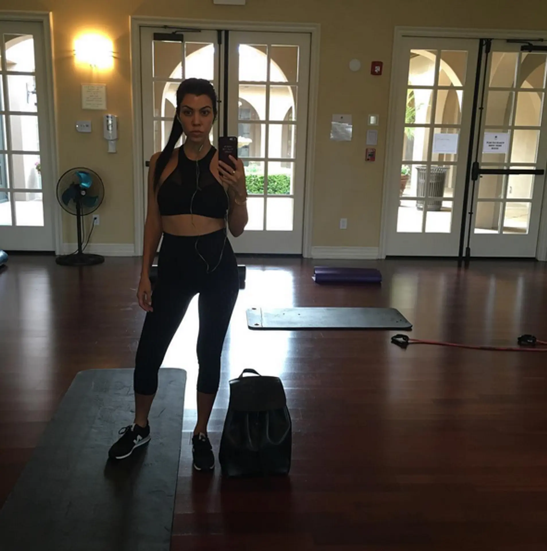 Kourtney Kardashian.
