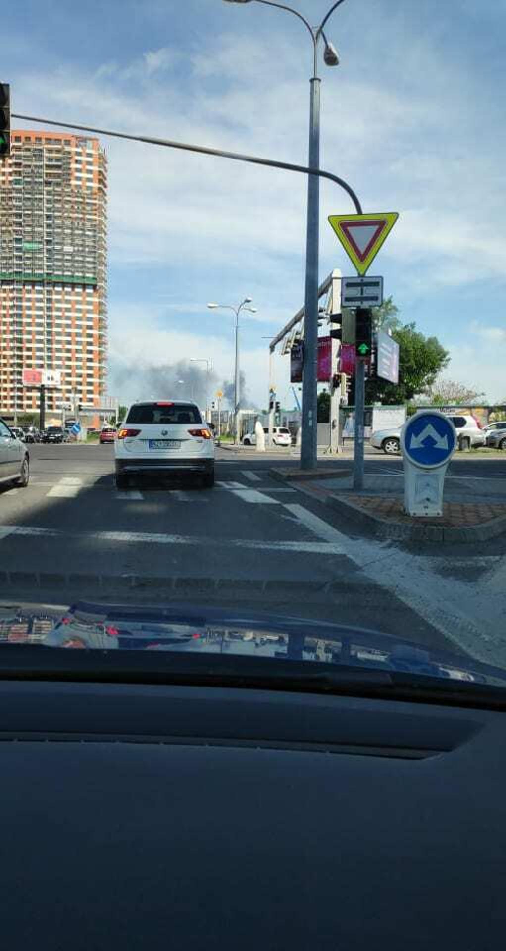 Požiar v Podunajských Biskupiciach.