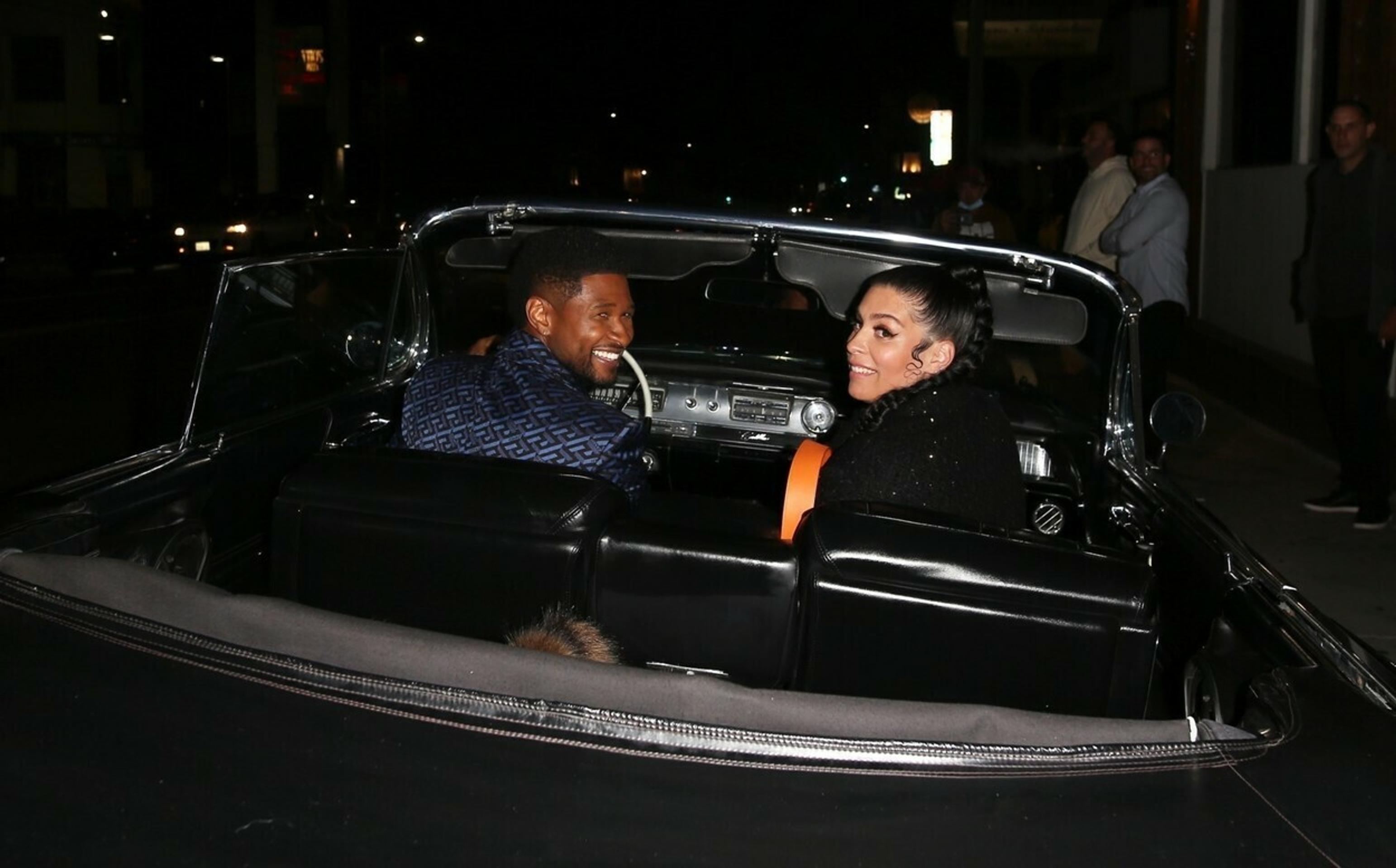 Jenn Goicoechea a Usher