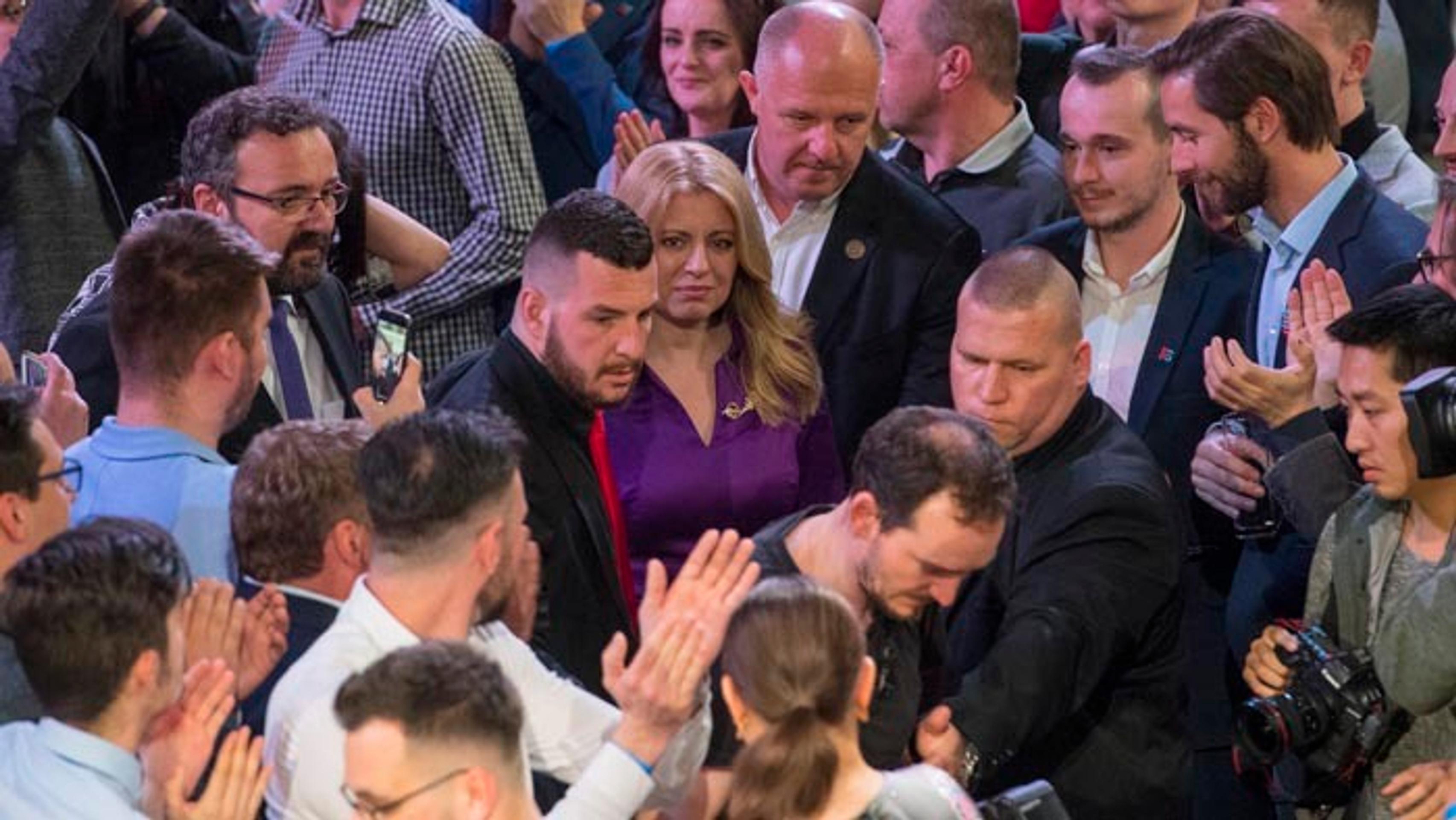 Zuzana Čaputová a jej partner Peter Konečný.