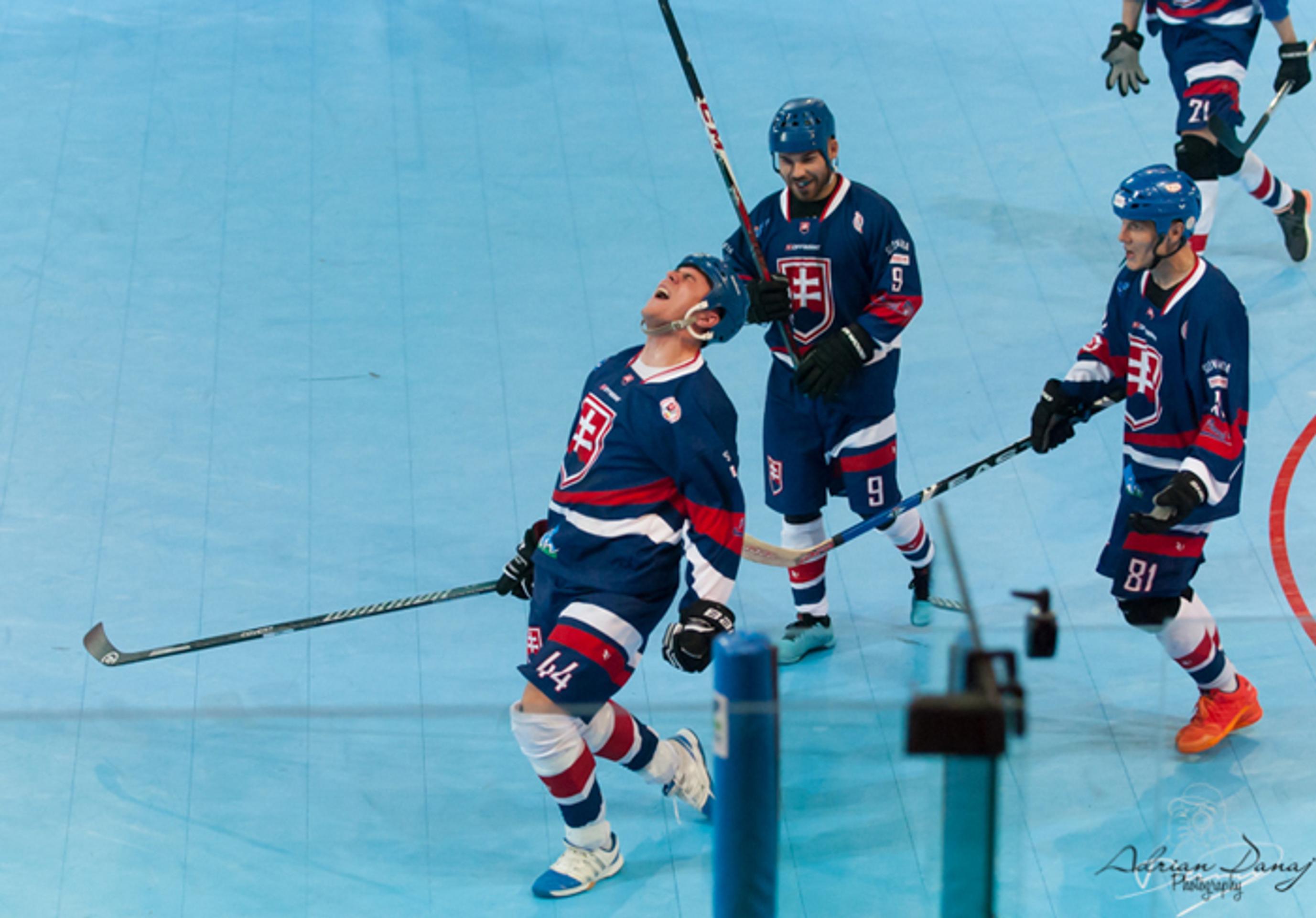 Gólová radosť na MS v hokejbale 