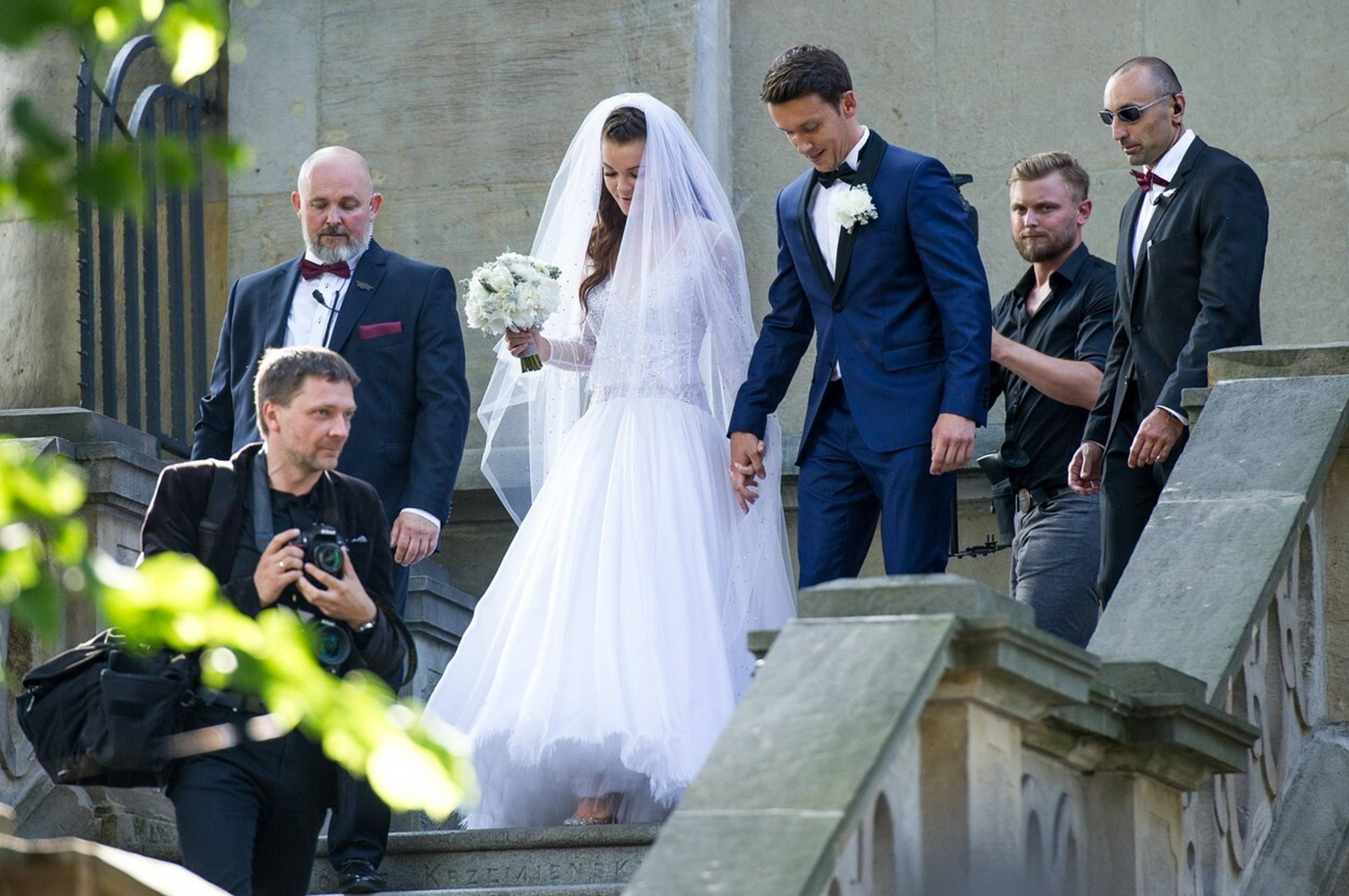 Ďalšia slávna tenistka je už pani. Bola krásna nevesta, ale šaty jej nesadli