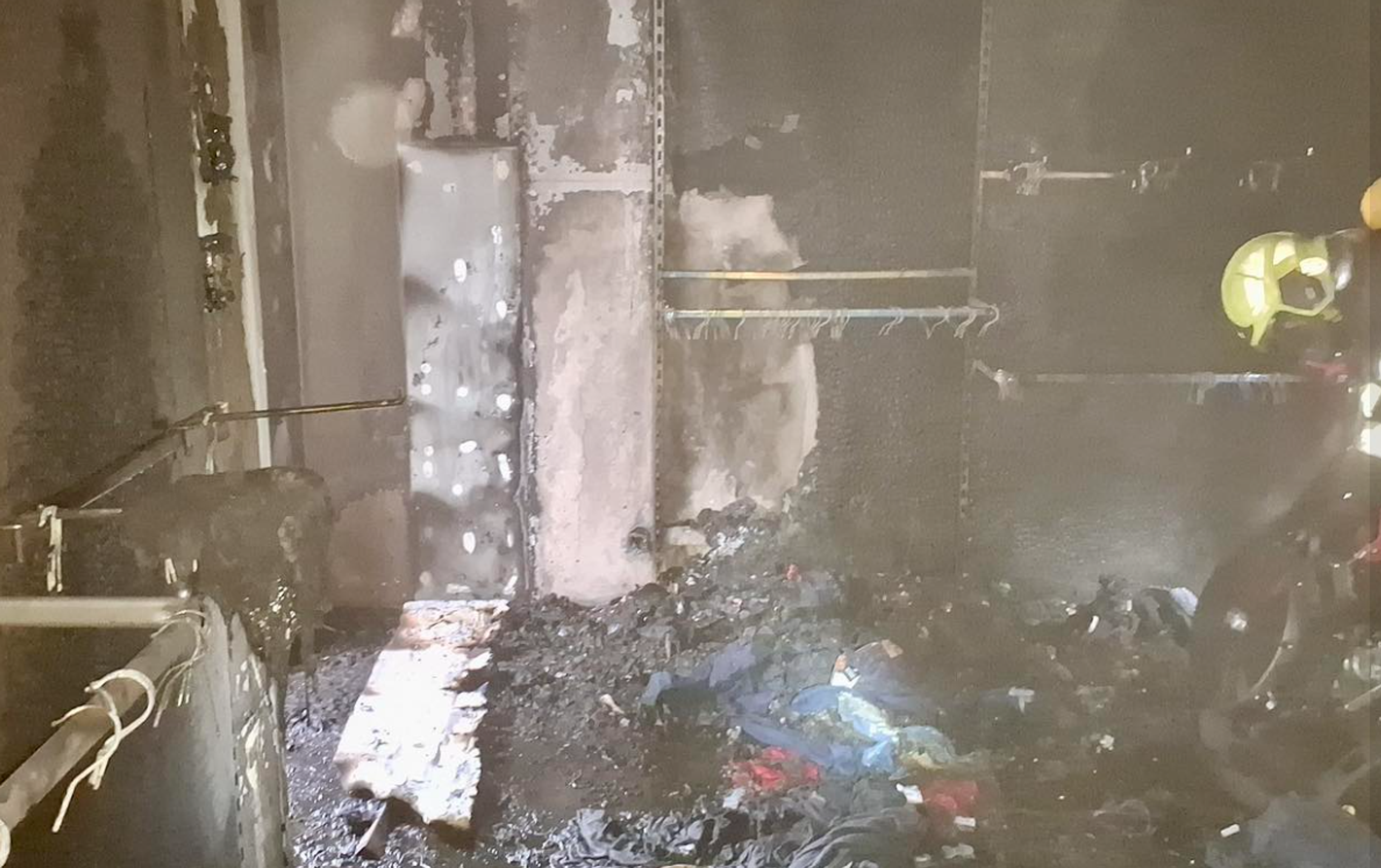 Požiar v obchodnom centre v Žiline.