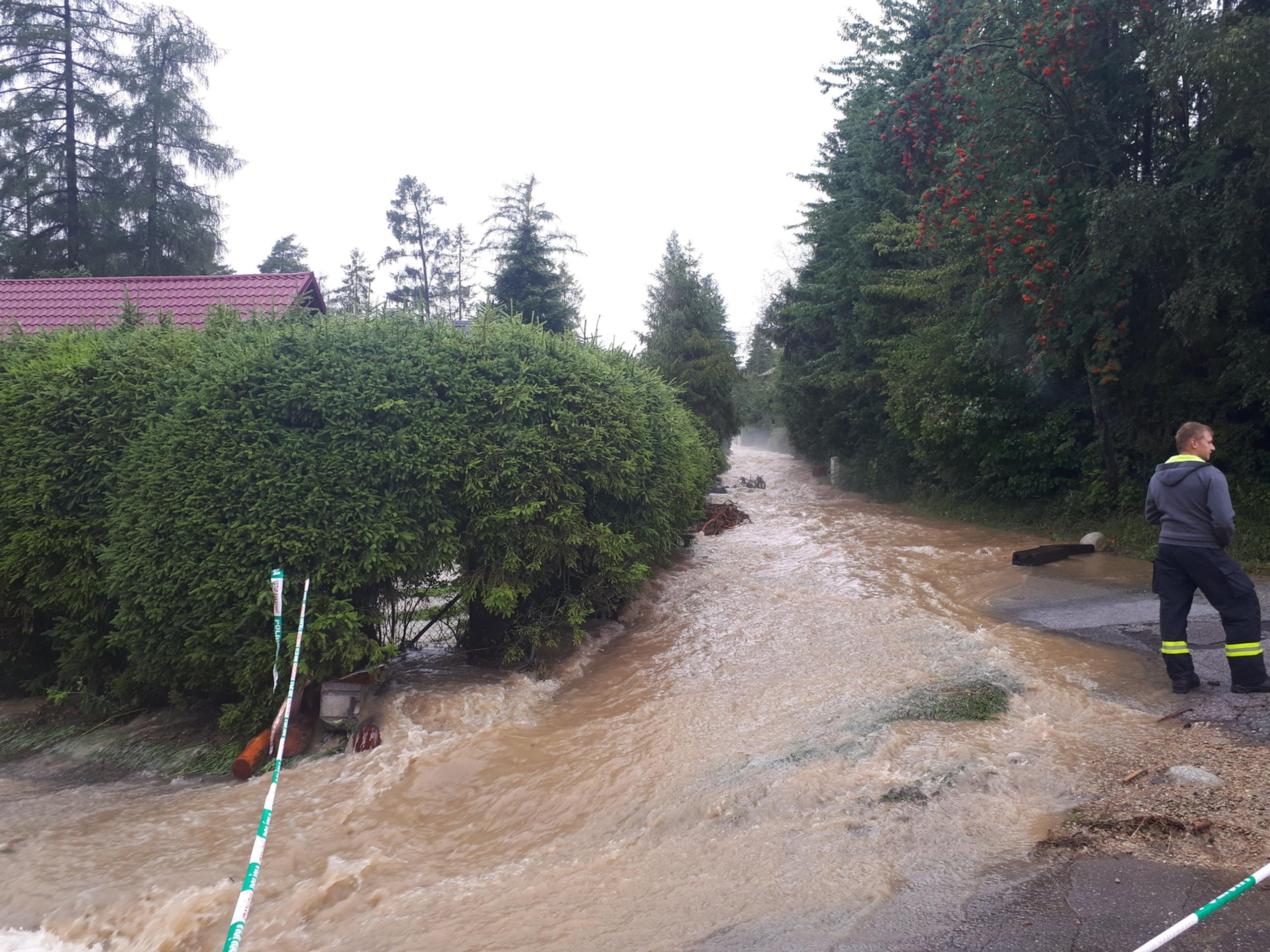 Zatopená Stará Lesná