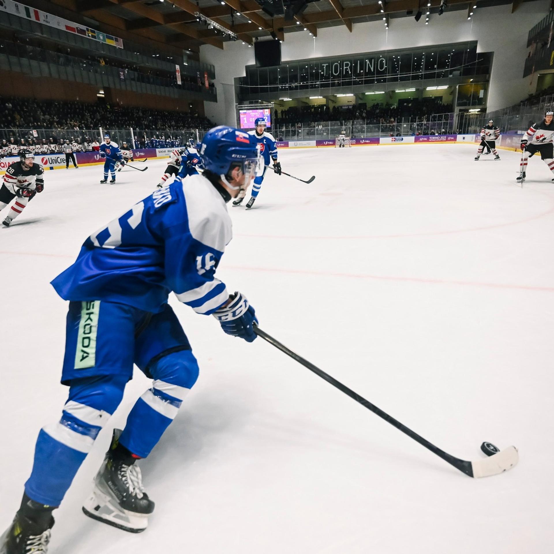 Slovenskí hokejisti na univerziáde získali striebro.