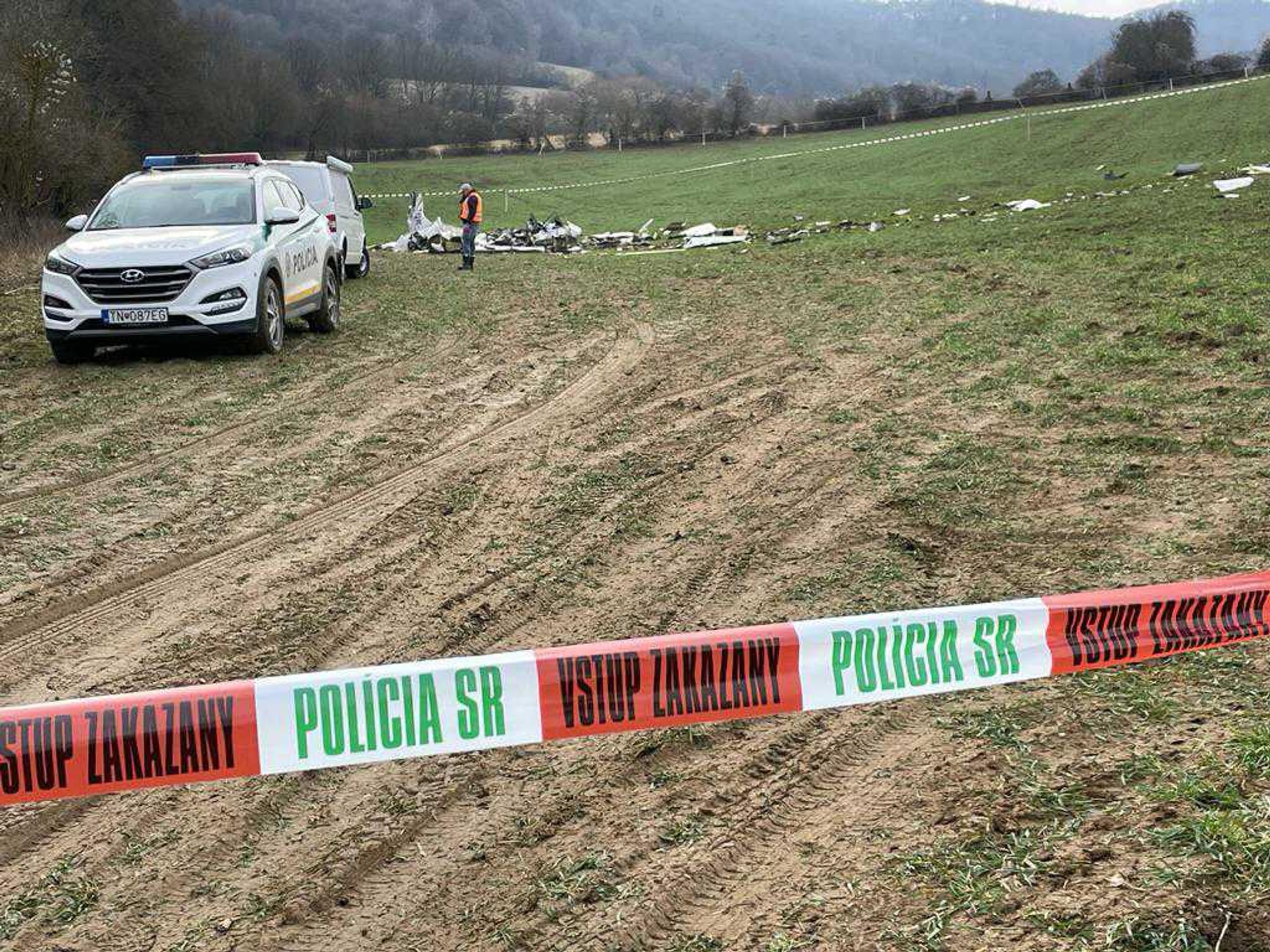 Zábery z miesta nehody ráno po tragédii