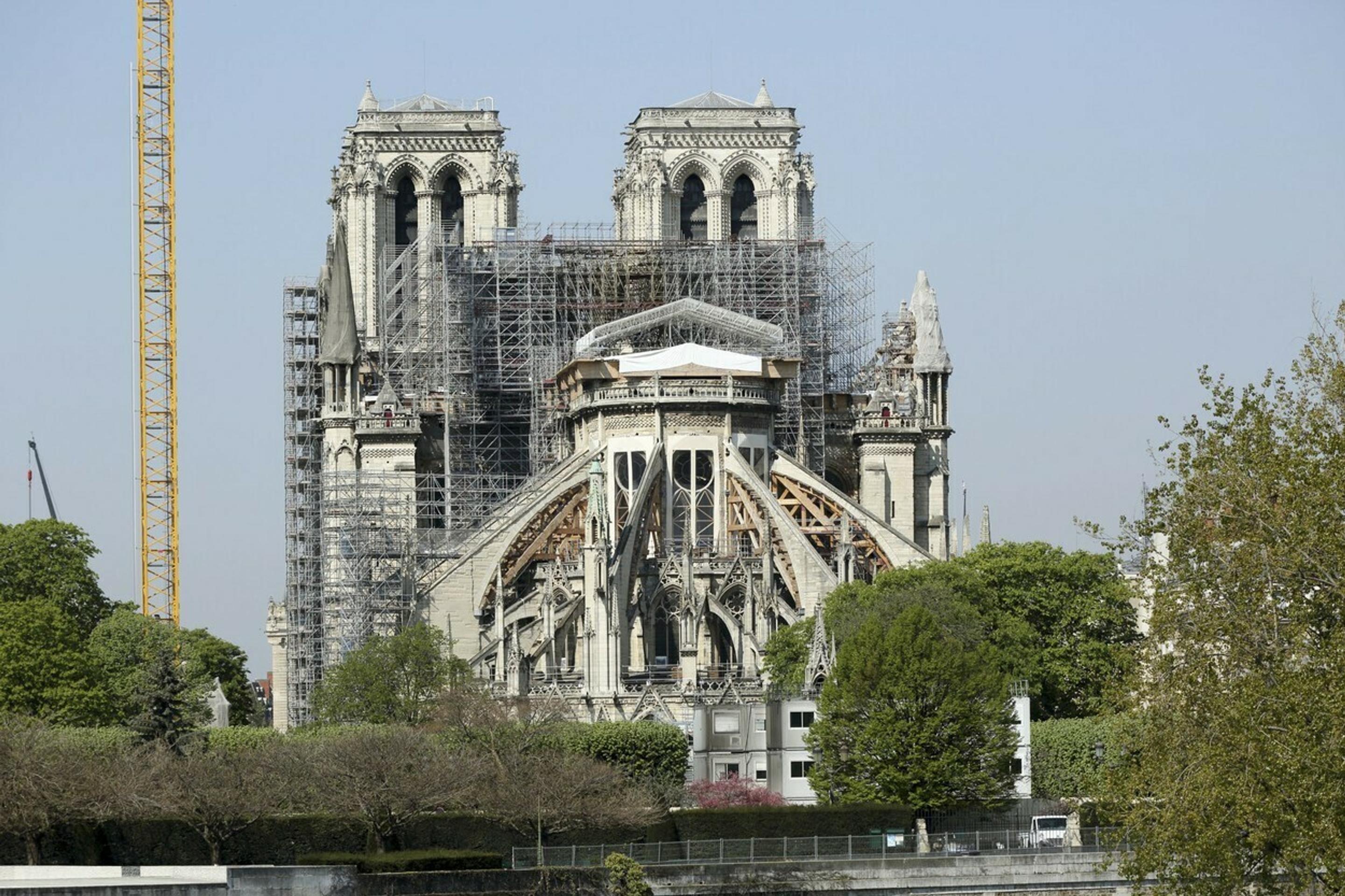 Rekonštrukčné práce katedrály Notre-Dame po požiari z apríla 2019