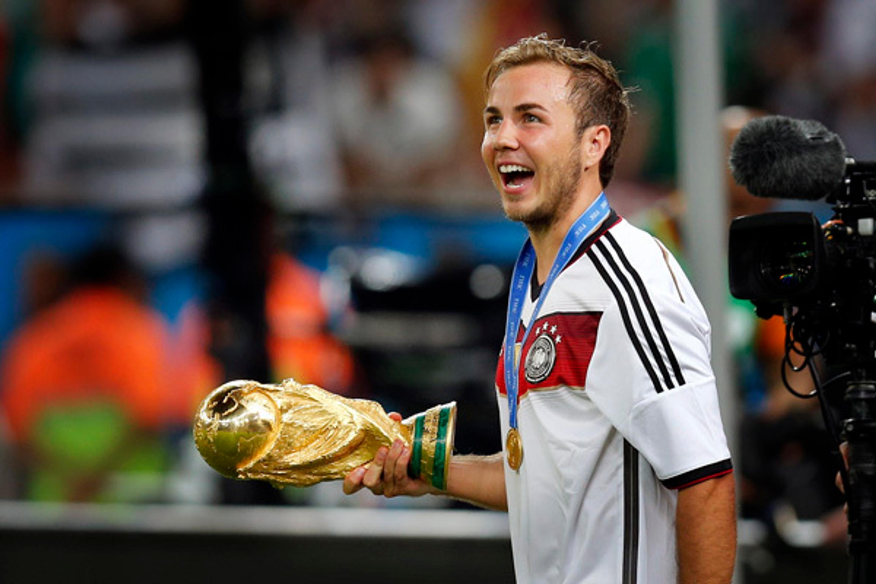 Nemecký futbalista Mario Götze 