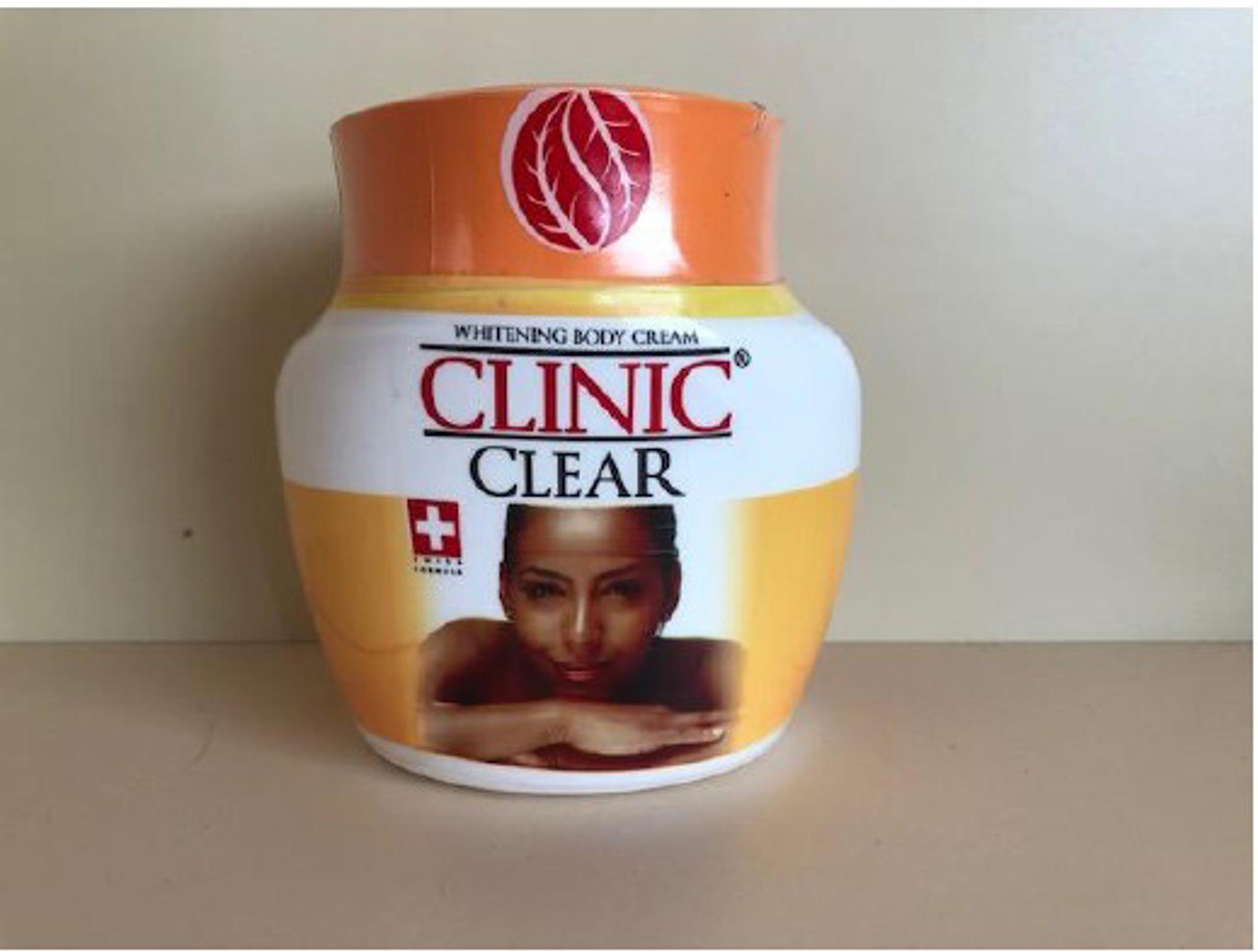 Nebezpečný krém na bielenie pokožky.