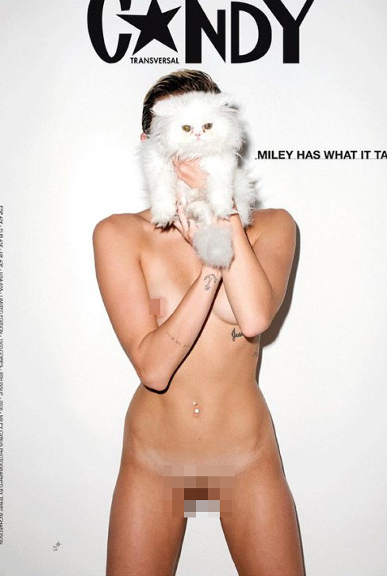 Miley Cyrus pre magazín Candy.