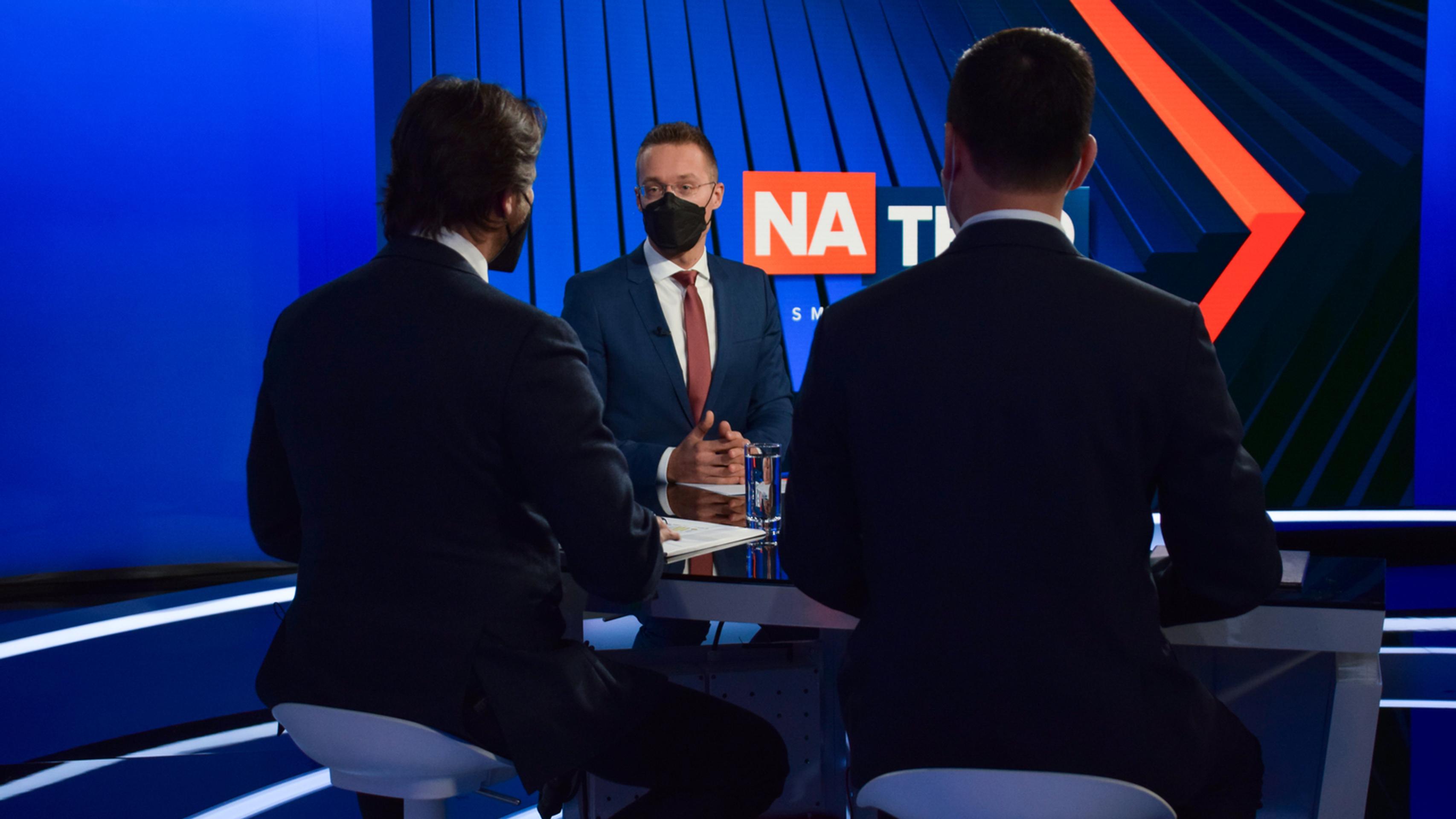 Juraj Šeliga a Robert Kaliňák v Na telo.