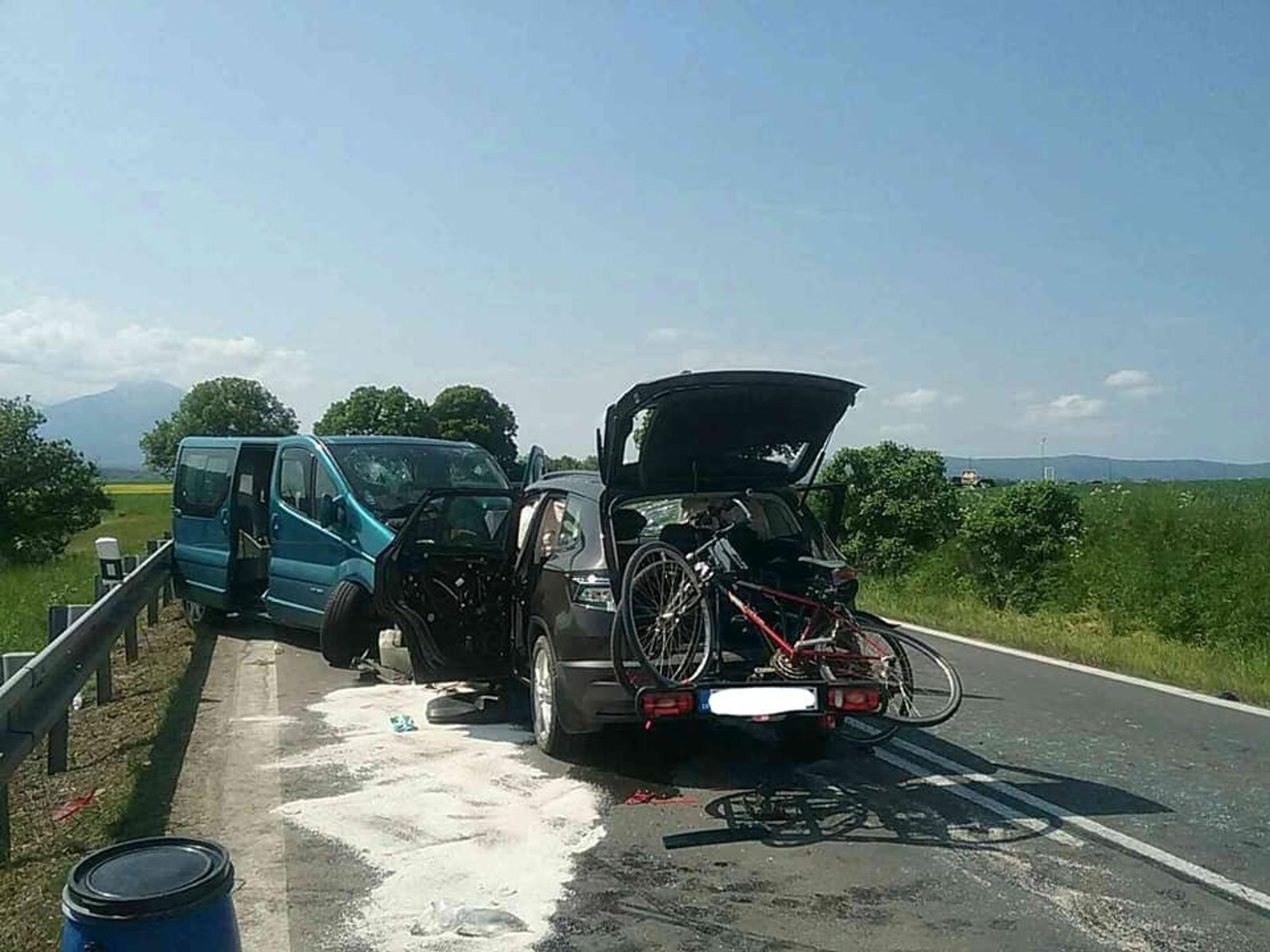 Nehoda pri Spišskej Belej.