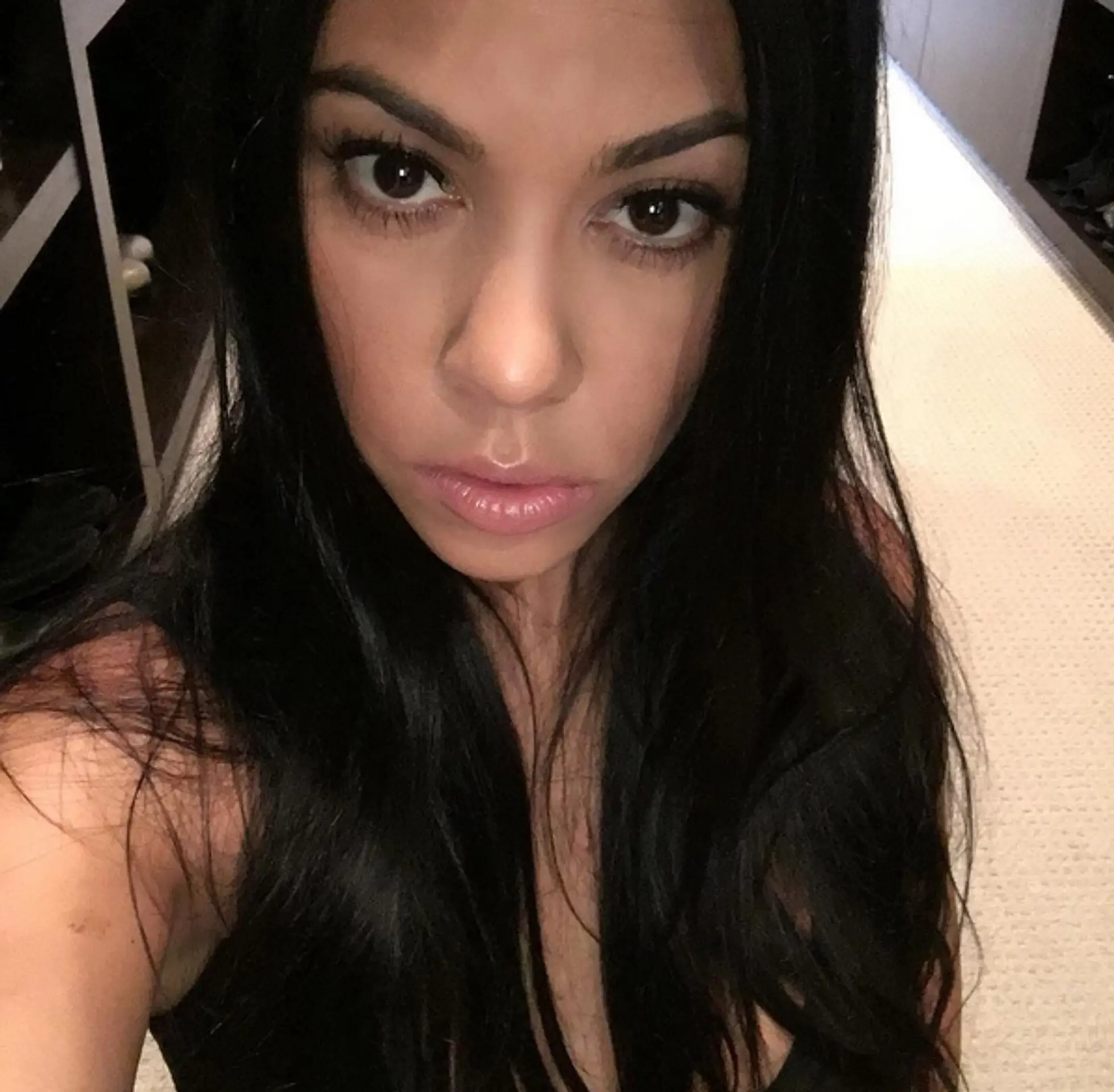 Kourtney Kardashian.