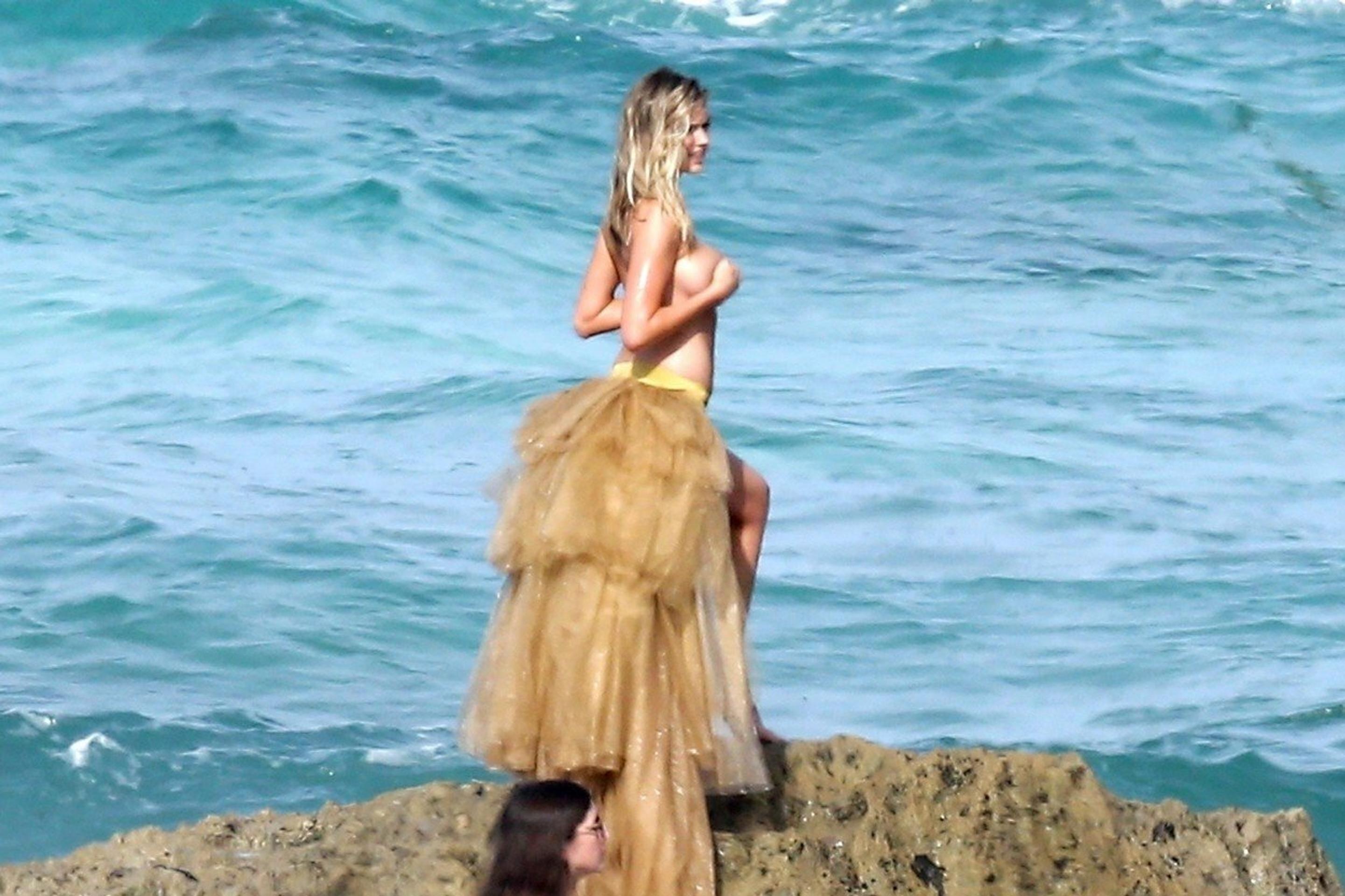 Kate Upton na fotení