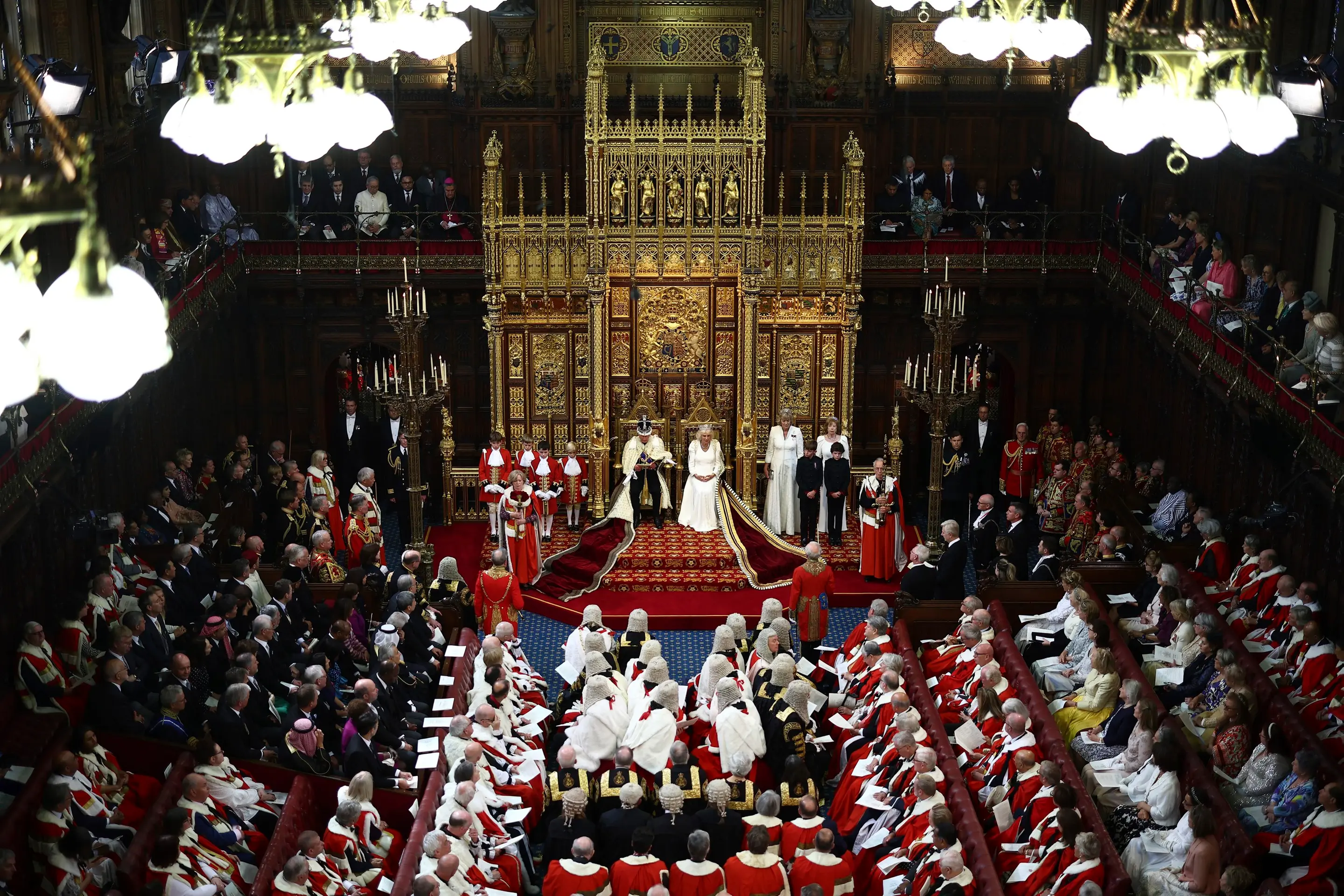 Kráľ Karol III. a kráľovná Kamila