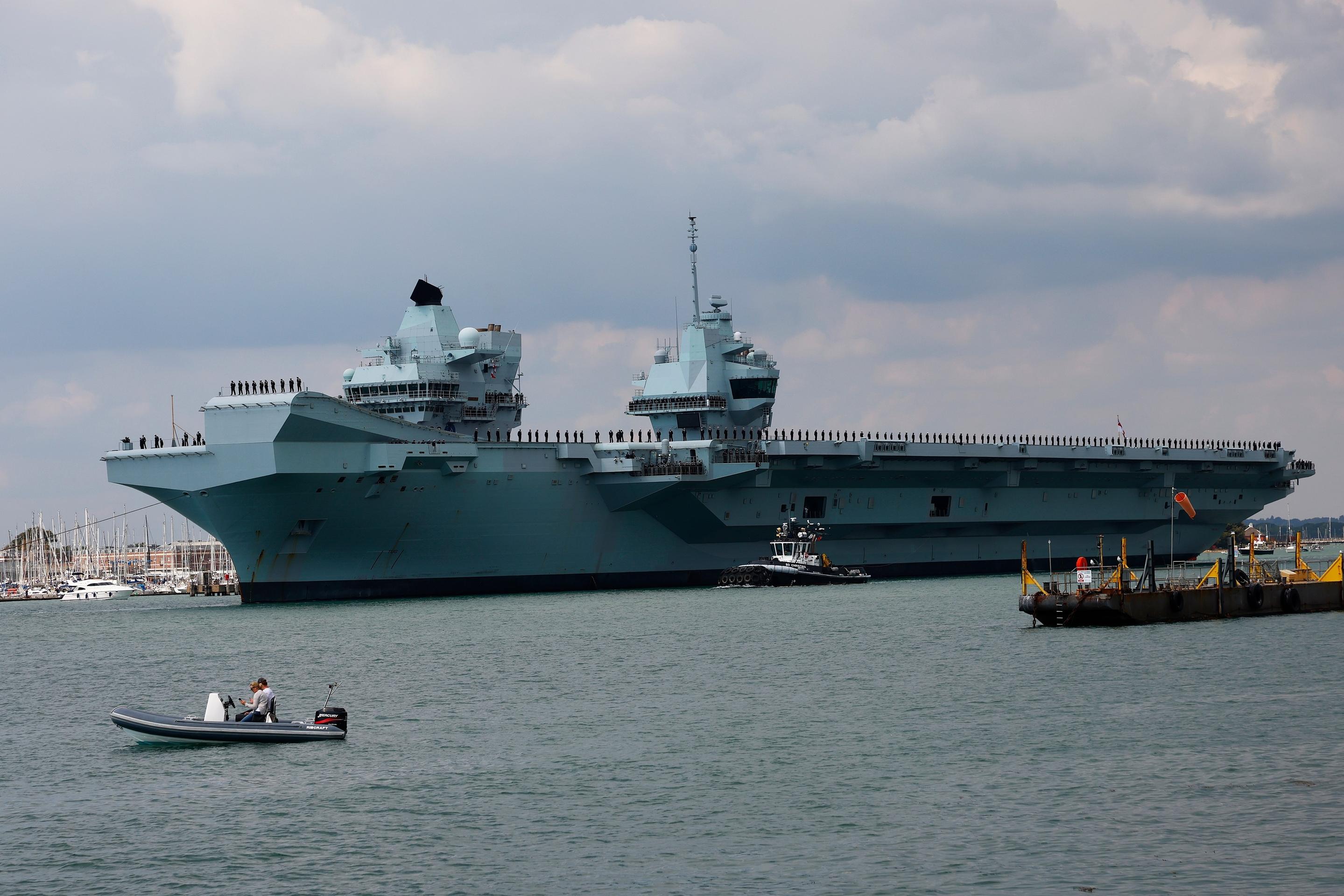 HMS Prince of Wales.