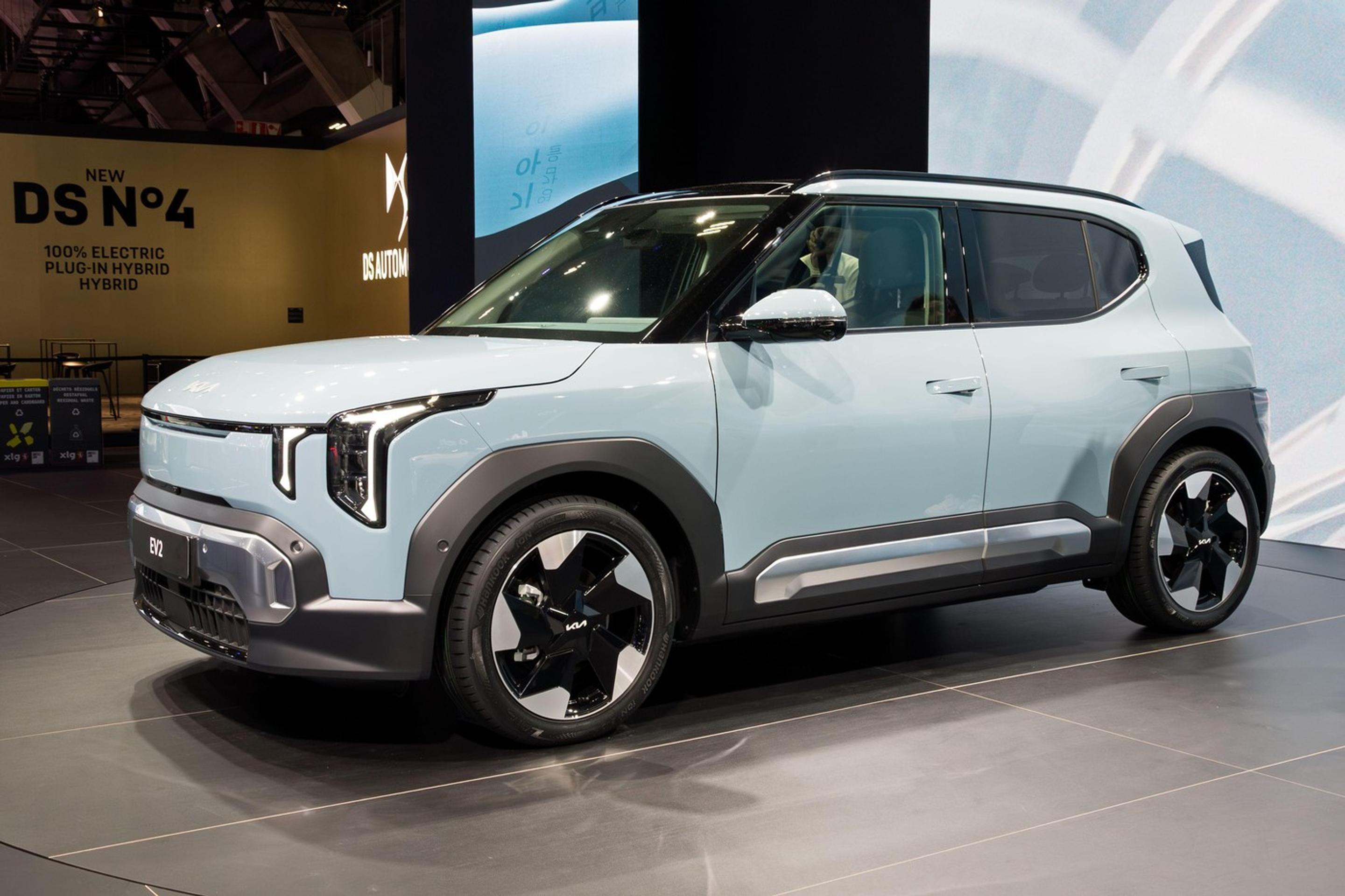 Zábery na elektromobil Kia EV2.