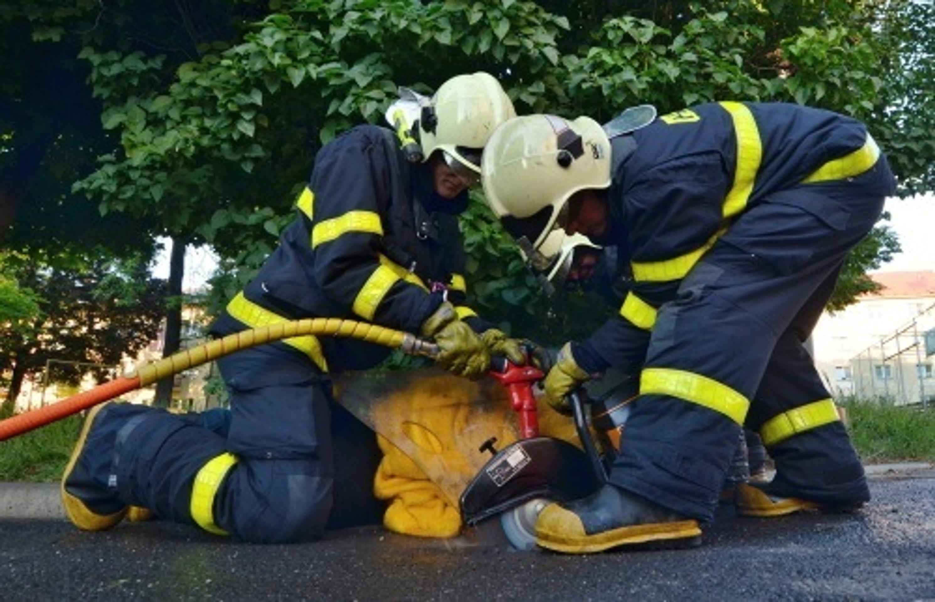 Zásah hasičov v Ostrave