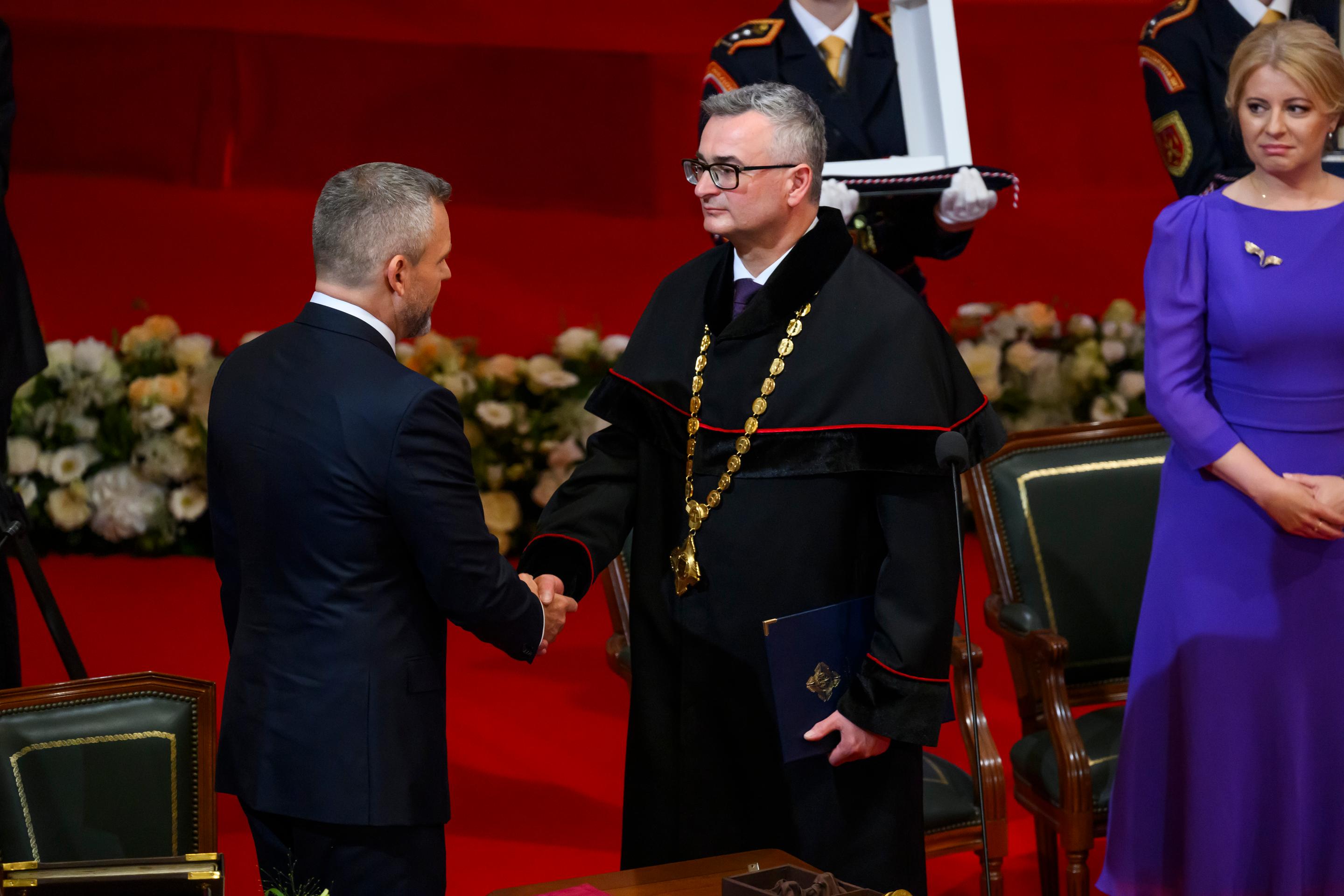 Inaugurácia prezidenta Petra Pellegriniho.