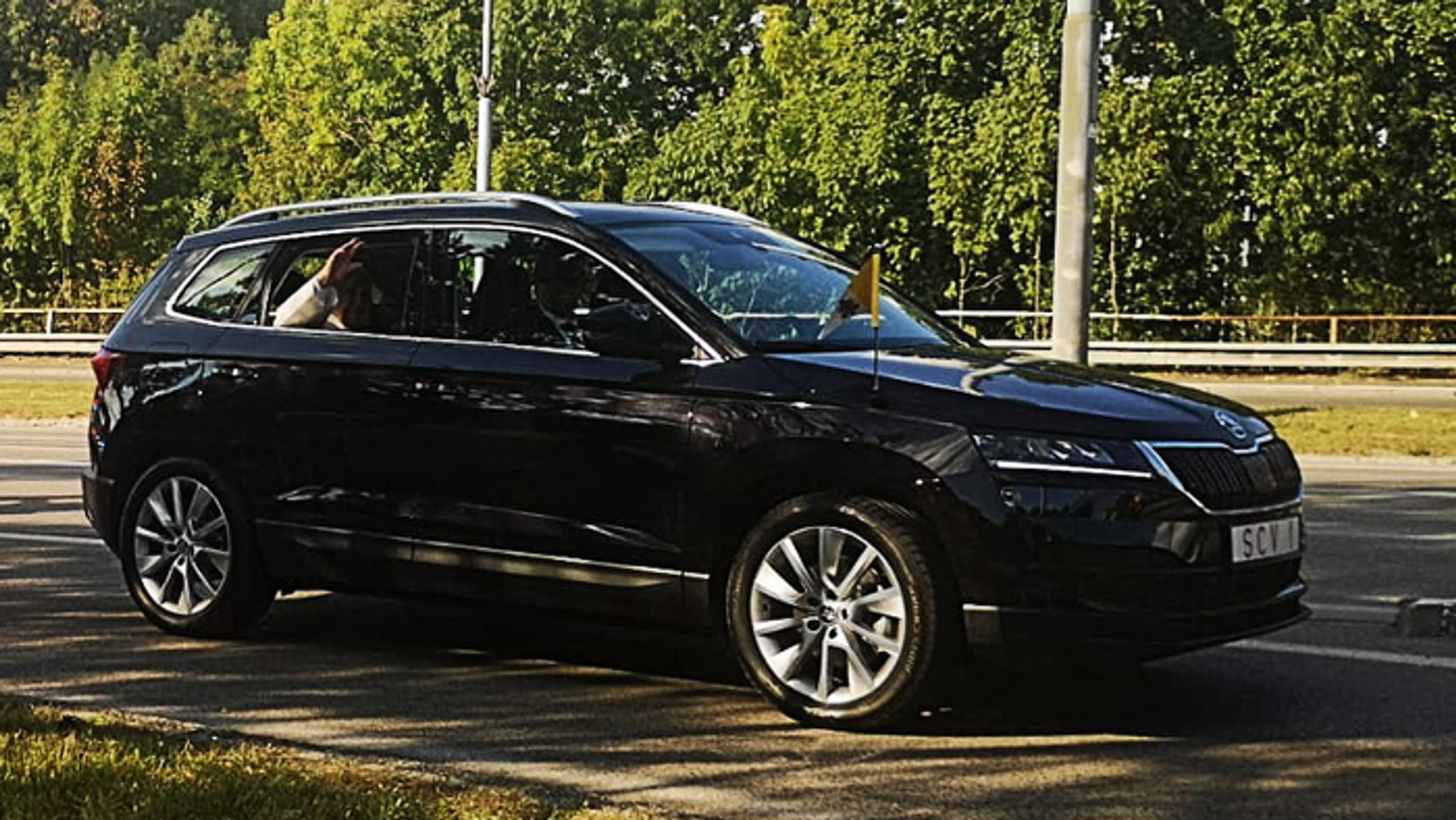 Auto, ktoré bude používať pápež František počas návštevy na Slovensku.