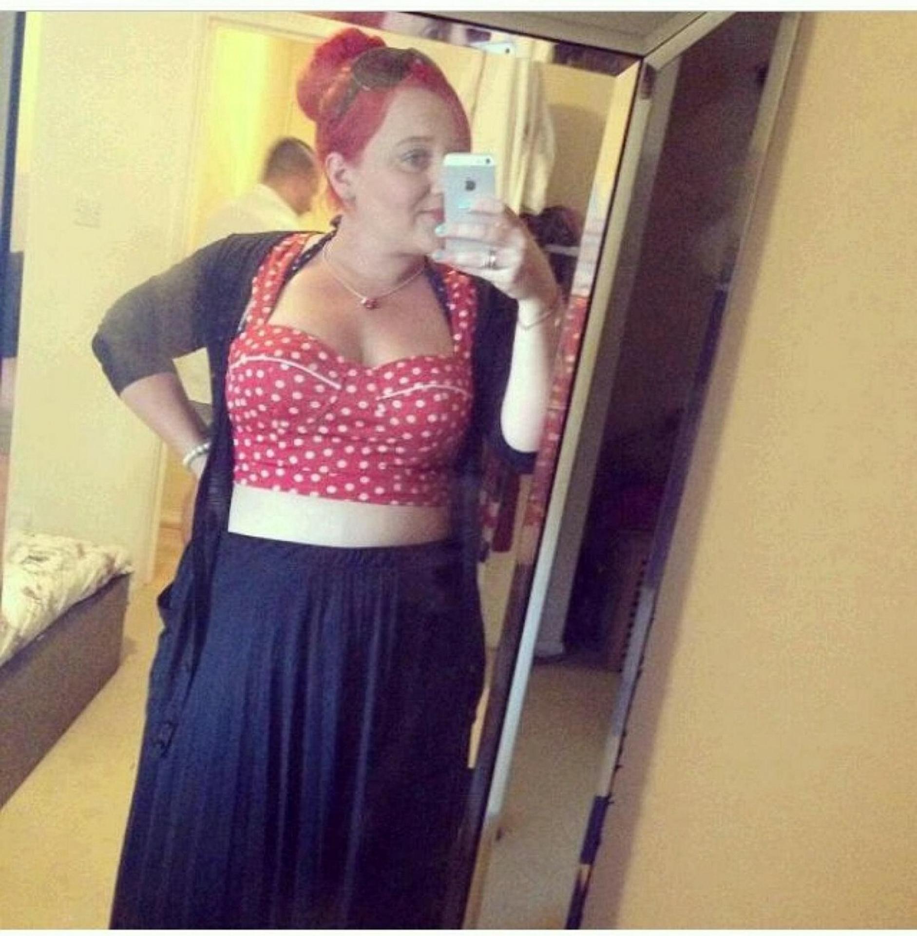 Sammi Dagger pred schudnutím. 